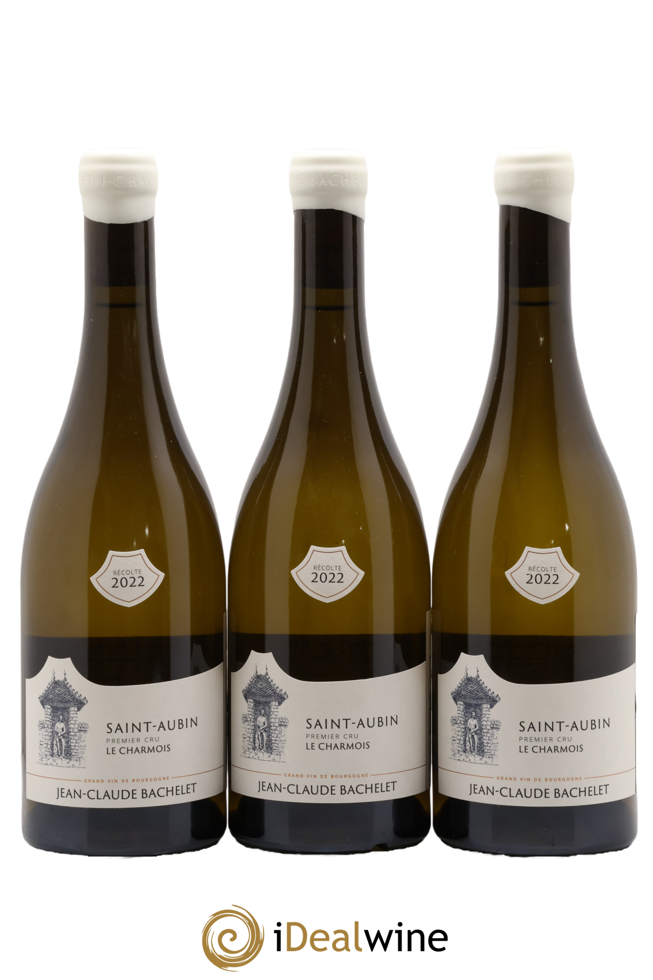 Saint-Aubin 1er Cru Le Charmois Jean-Claude Bachelet (Domaine) 2022 - Posten von 3 Flaschen - 0