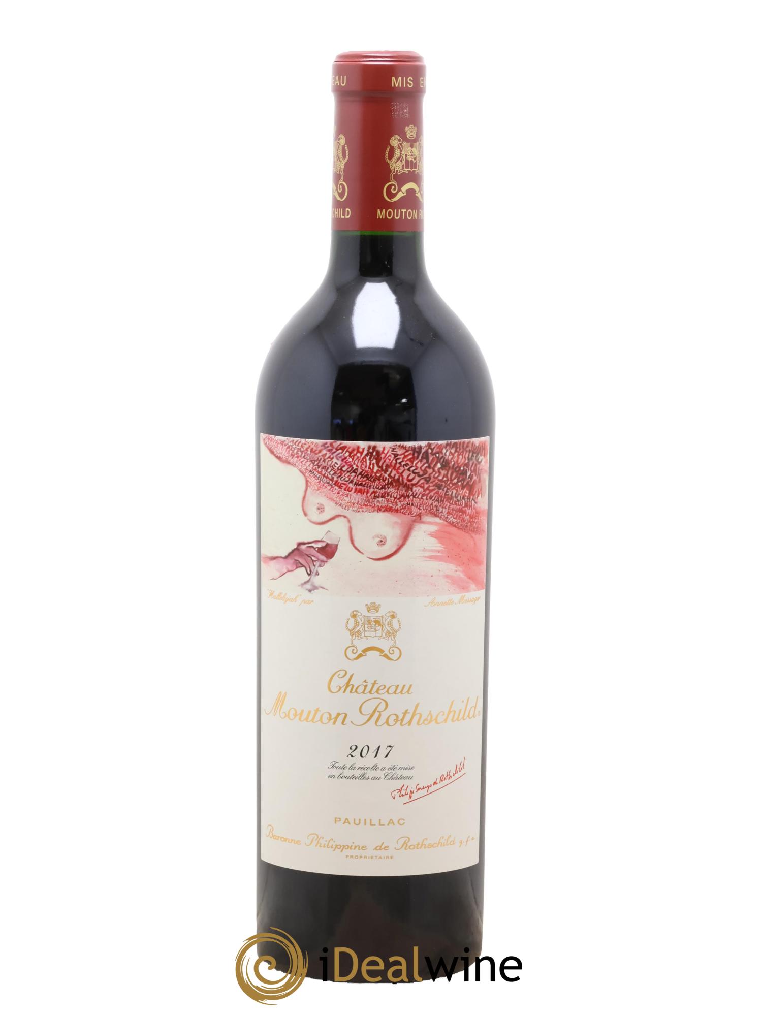 Château Mouton Rothschild 1er Grand Cru Classé 2017 - Lot of 1 bottle - 1