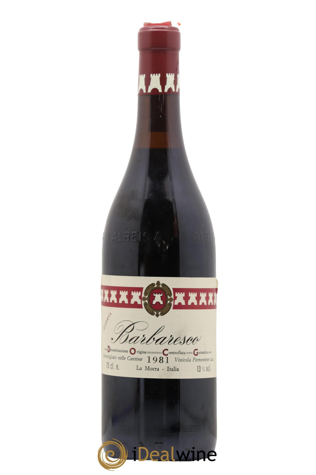 Barbaresco DOCG Riserva La Morra Vinicola Piemontese 1981 - Lot de 1 bouteille - 0