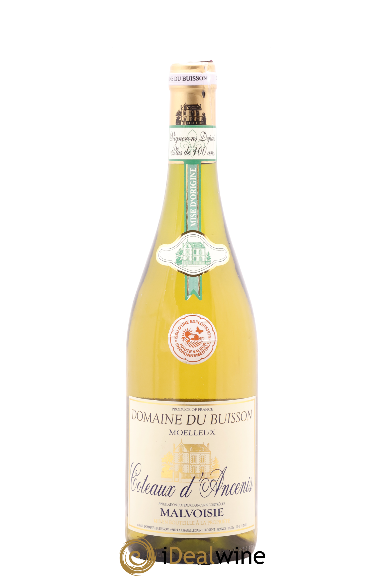 Coteaux d'Ancenis Moelleux Malvoisie Domaine Du Buisson 2023 - Lot de 1 bouteille - 0