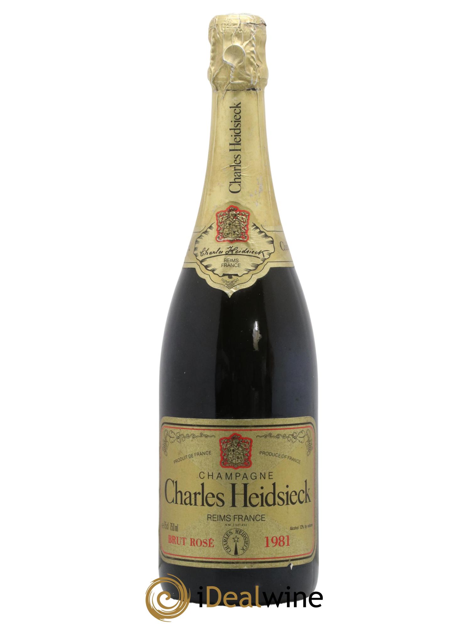Millésimé Brut Charles Heidsieck 1981 - Lot de 1 bouteille - 0