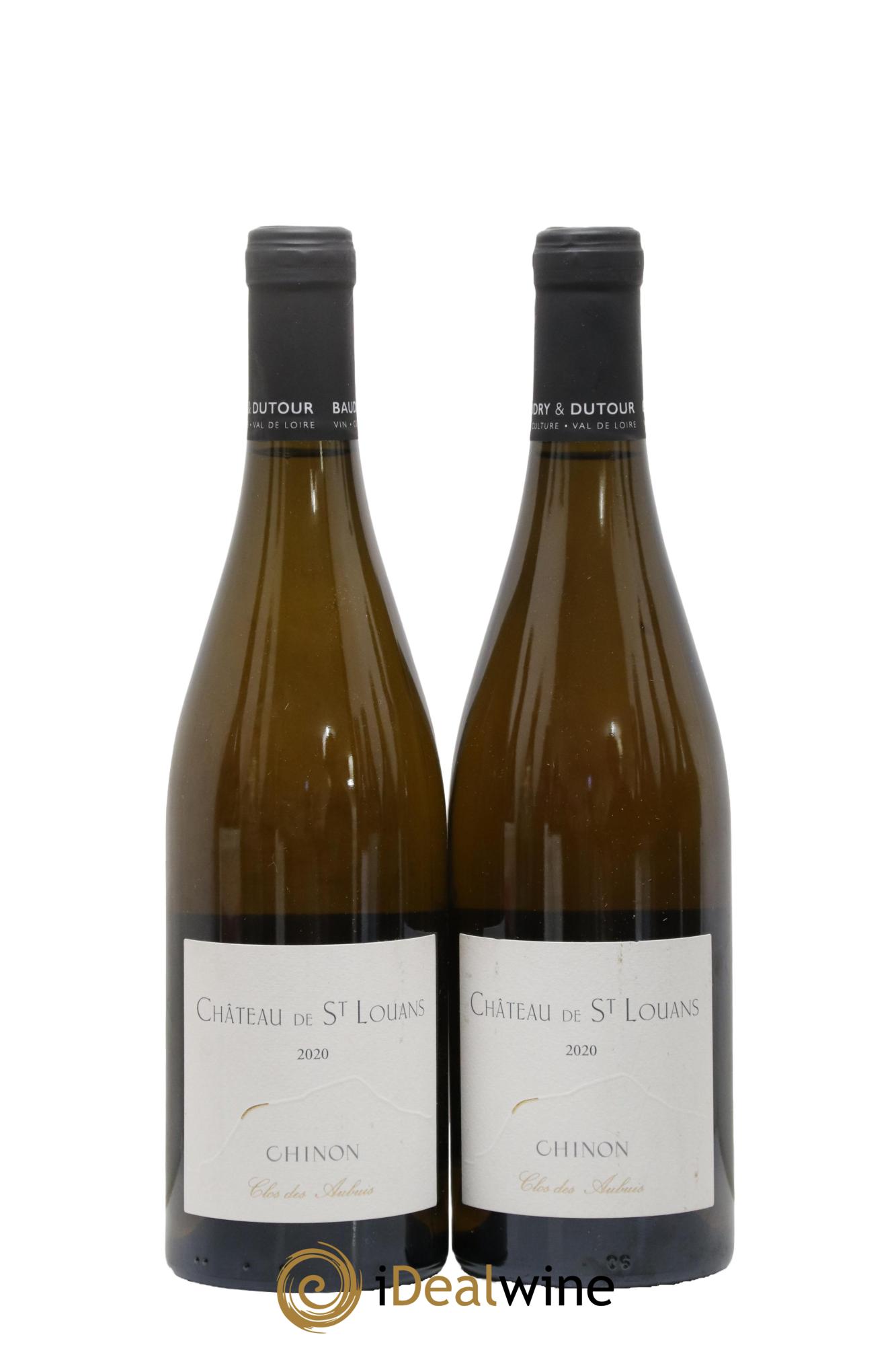 Chinon Château De Saint Louans 2020 - Lot de 2 bouteilles - 0