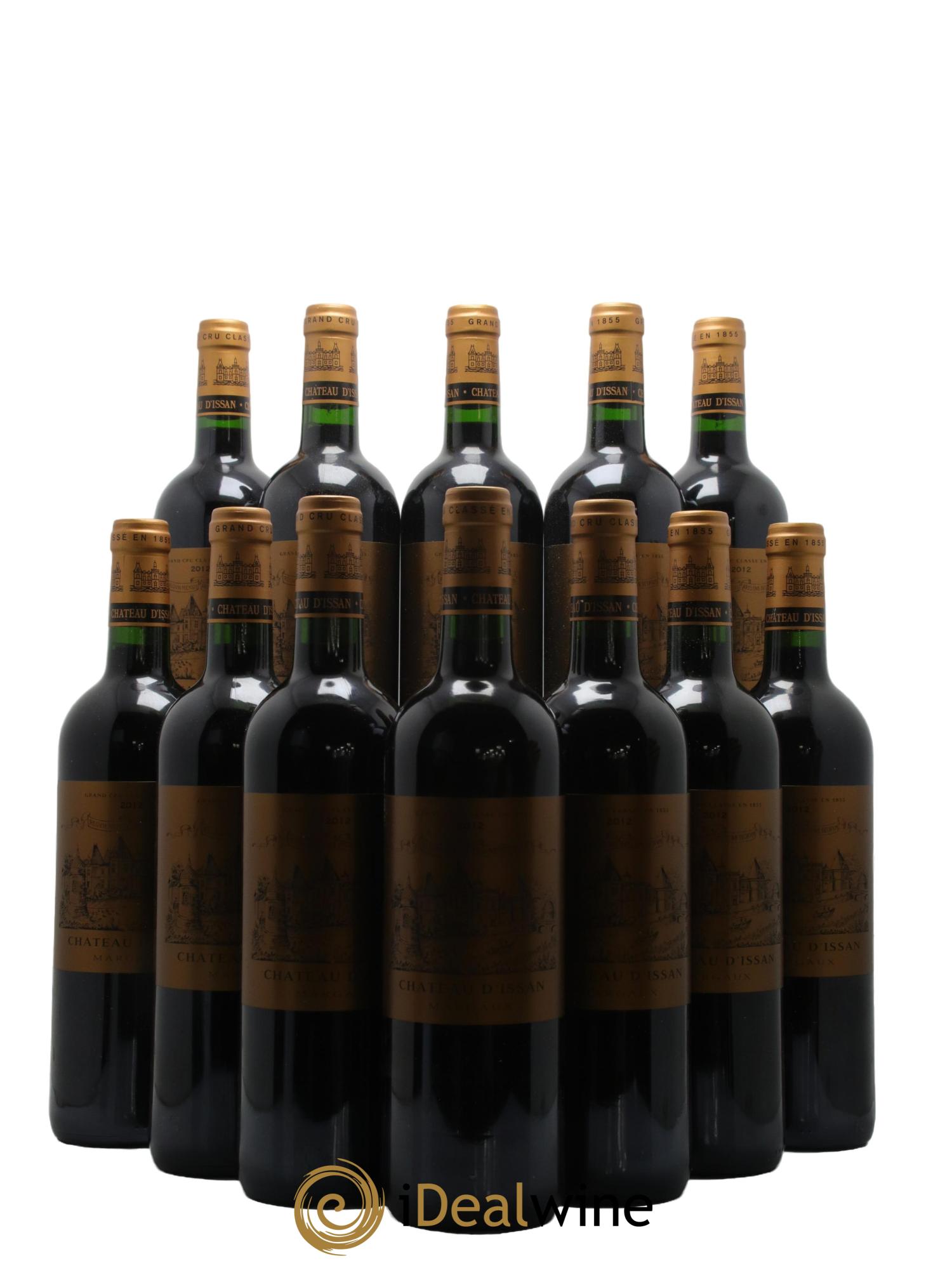 Château d'Issan 3ème Grand Cru Classé 2012 - Lotto di 12 bottiglie - 0