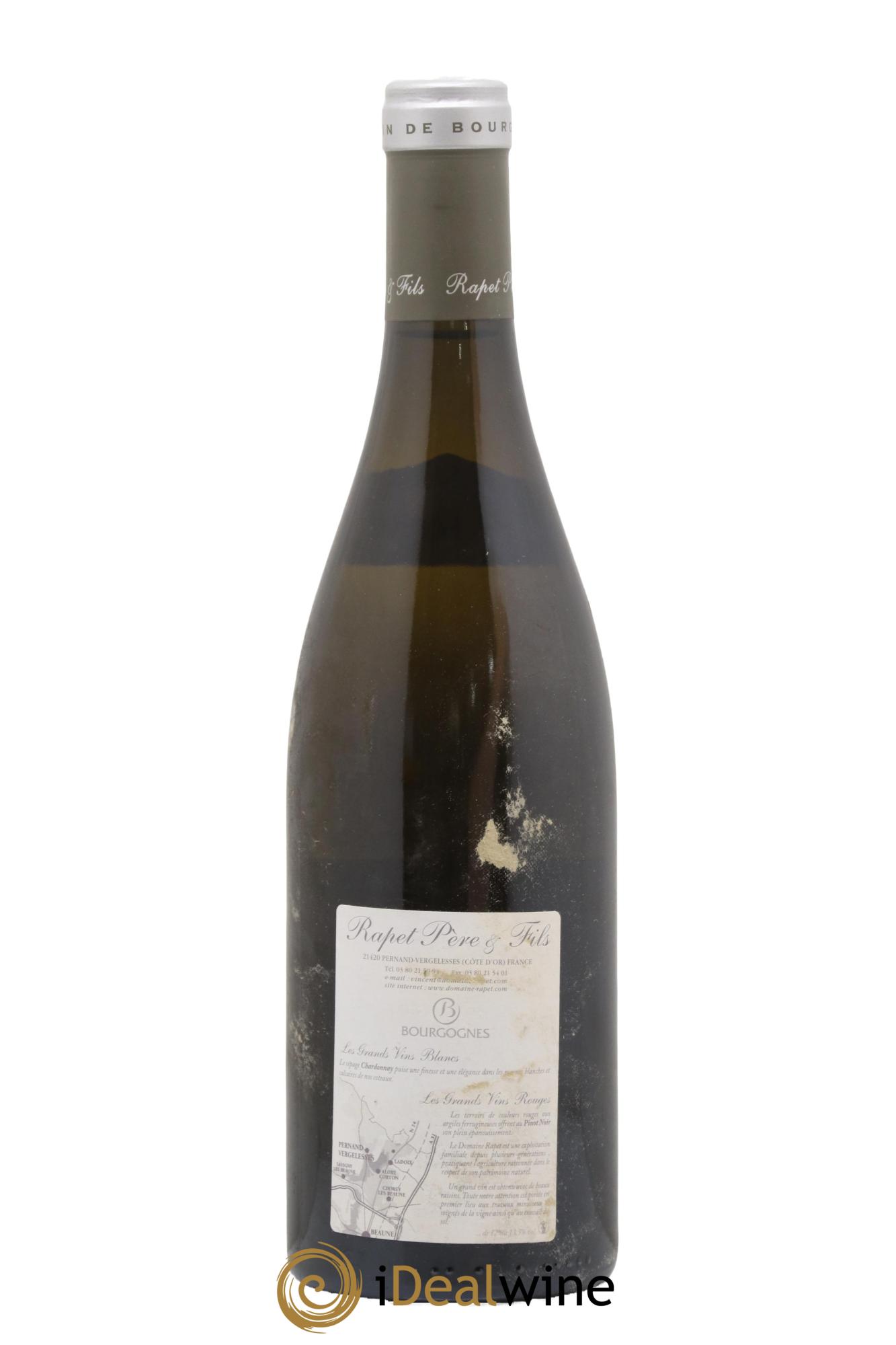 Corton-Charlemagne Grand Cru Rapet Père & Fils 2008 - Lot de 1 bouteille - 1