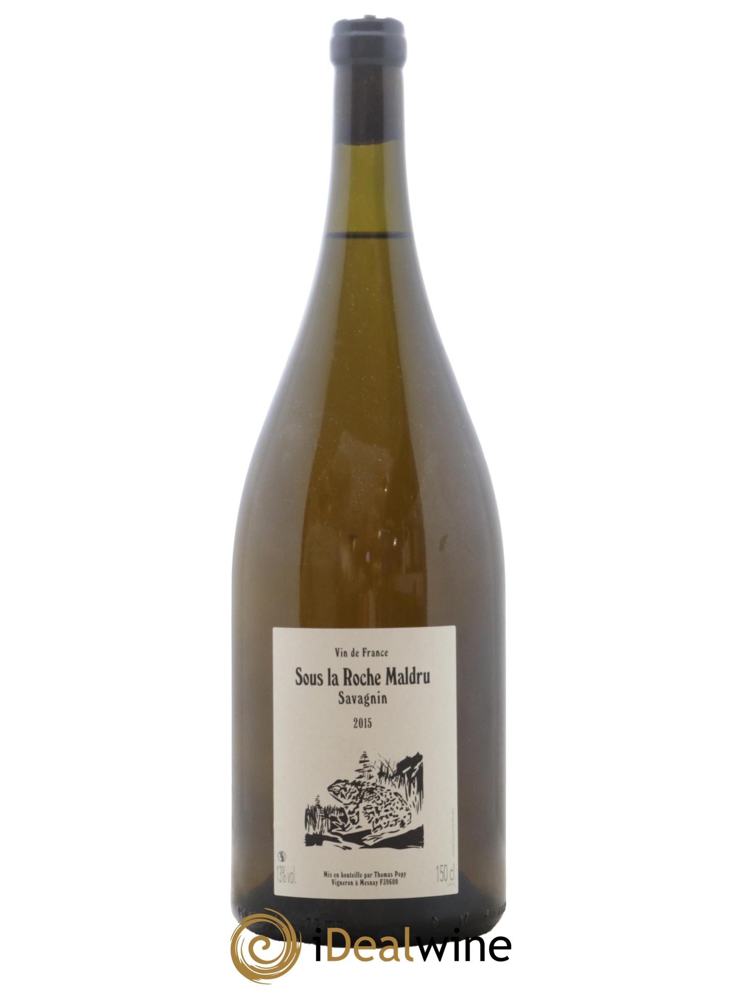 Vin de France Savagnin Sous la Roche Maldru Thomas Popy 2015 - Lot de 1 magnum - 0