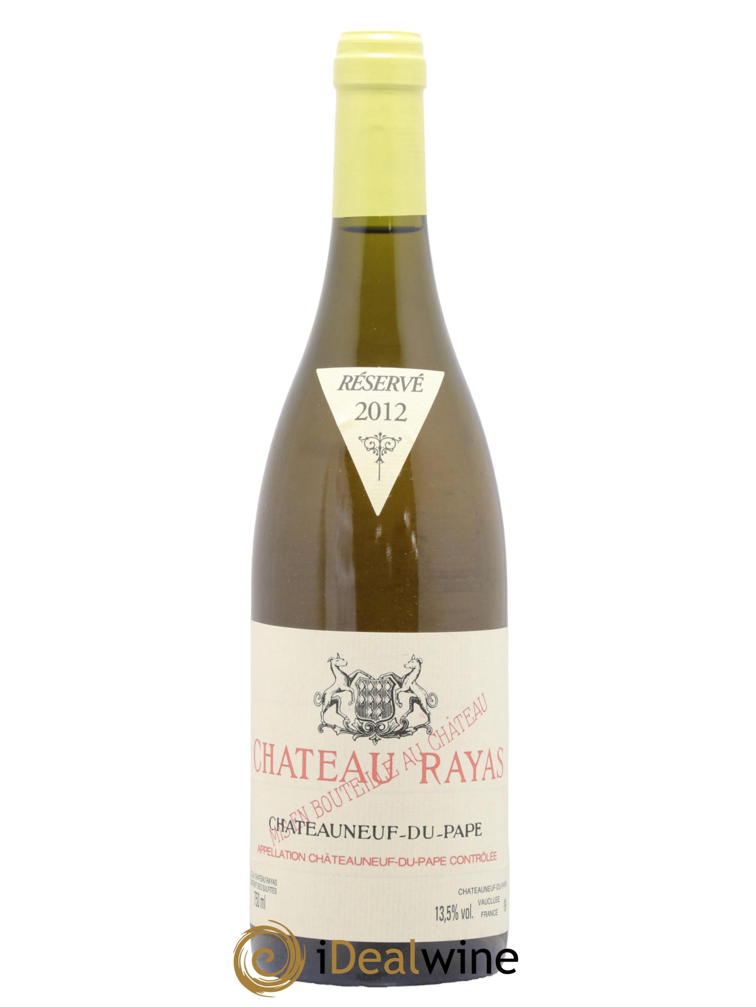 Châteauneuf-du-Pape Château Rayas Emmanuel Reynaud 2012 - Posten von 1 Flasche - 0