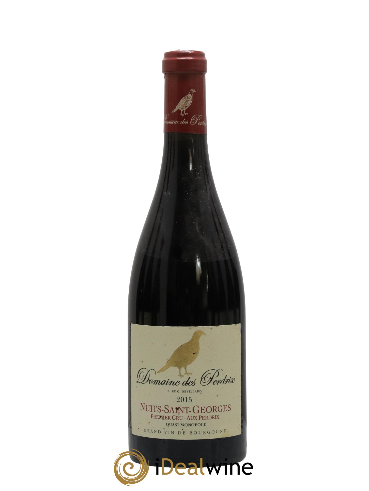 Nuits-Saint-Georges 1er Cru Aux Perdrix Perdrix (Domaine des) 2015 - Lotto di 1 bottiglia - 0