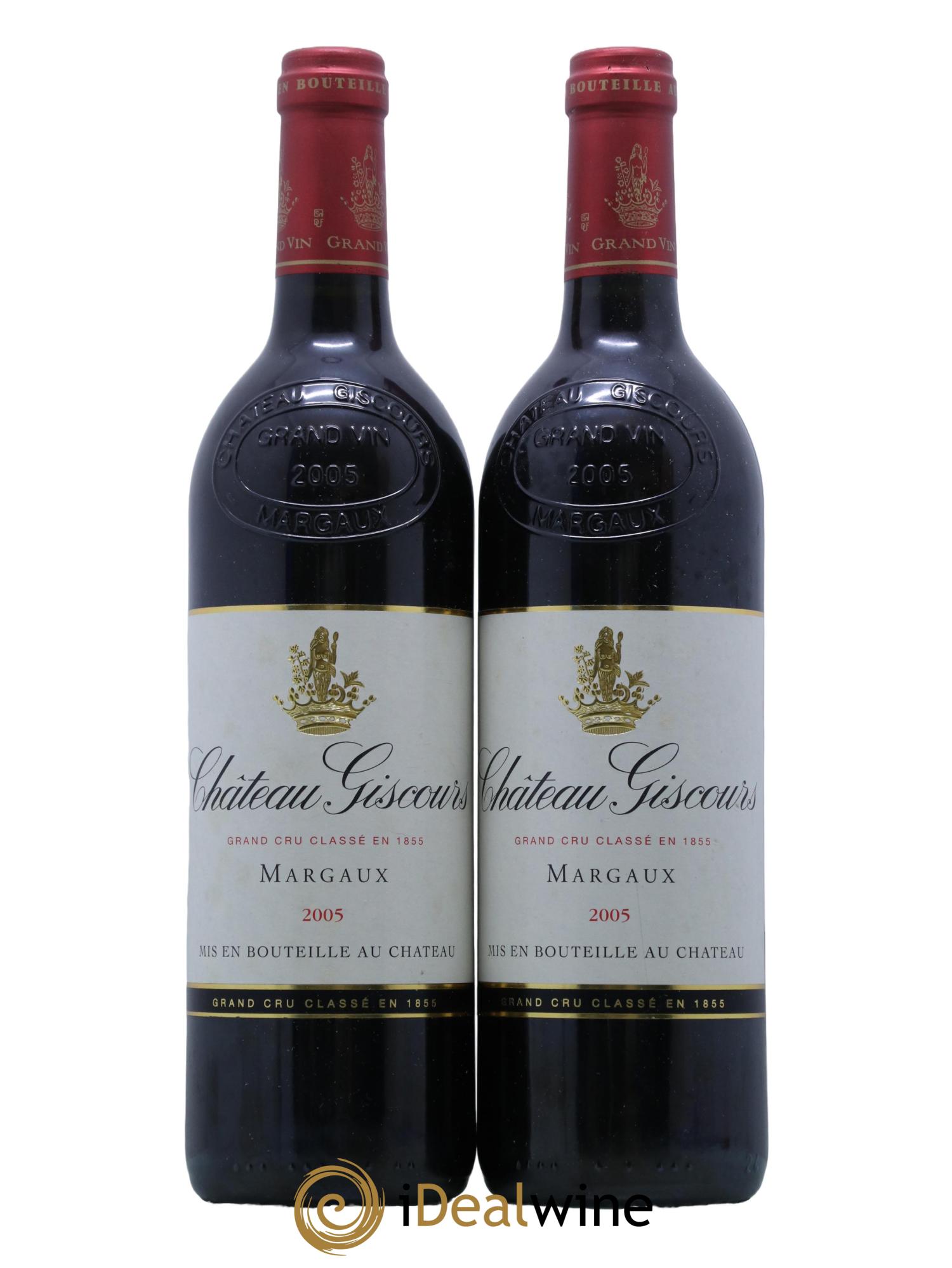 Château Giscours 3ème Grand Cru Classé 2005 - Lot de 2 bouteilles - 0