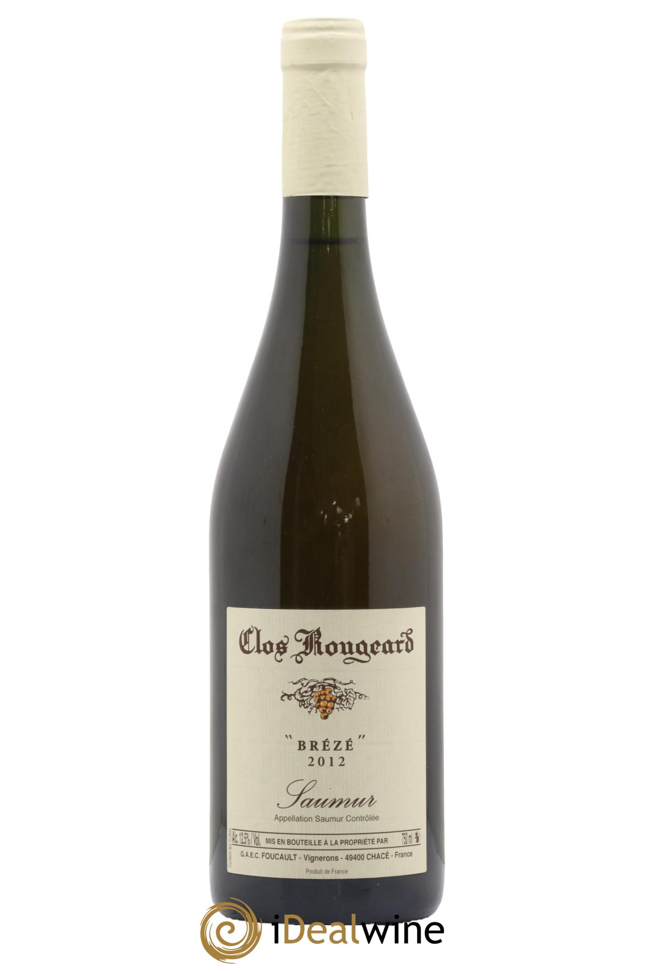 Saumur Brézé Clos Rougeard 2012 - Lot of 1 bottle - 0
