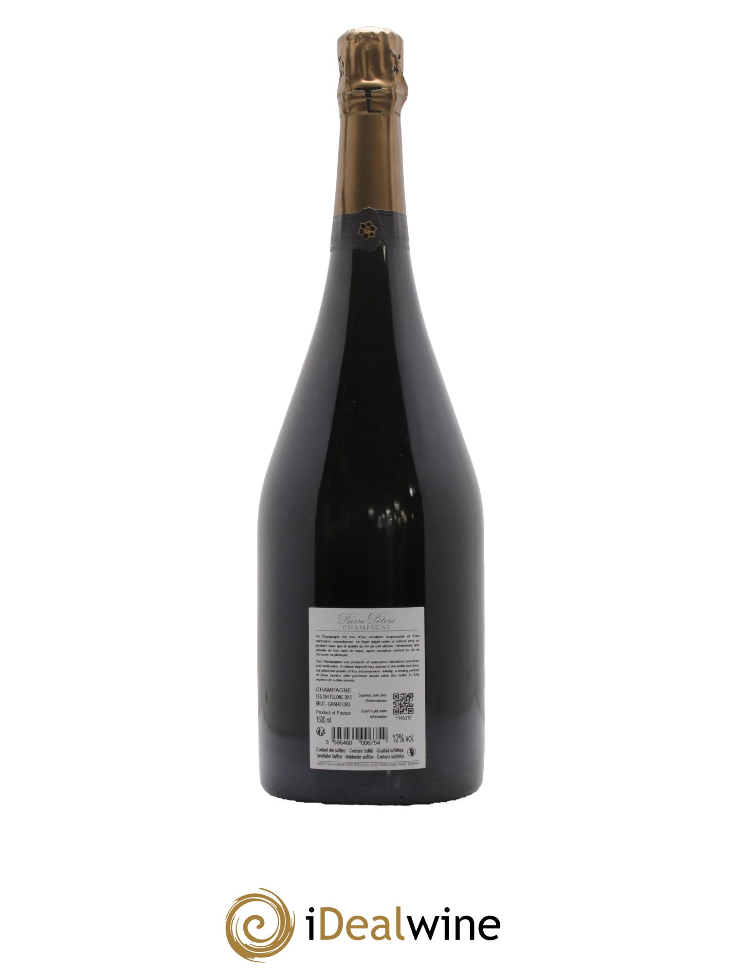 Cuvée Spéciale les Chétillons Blanc de Blancs Brut Pierre Péters 2015 - Lotto di 1 magnum - 1