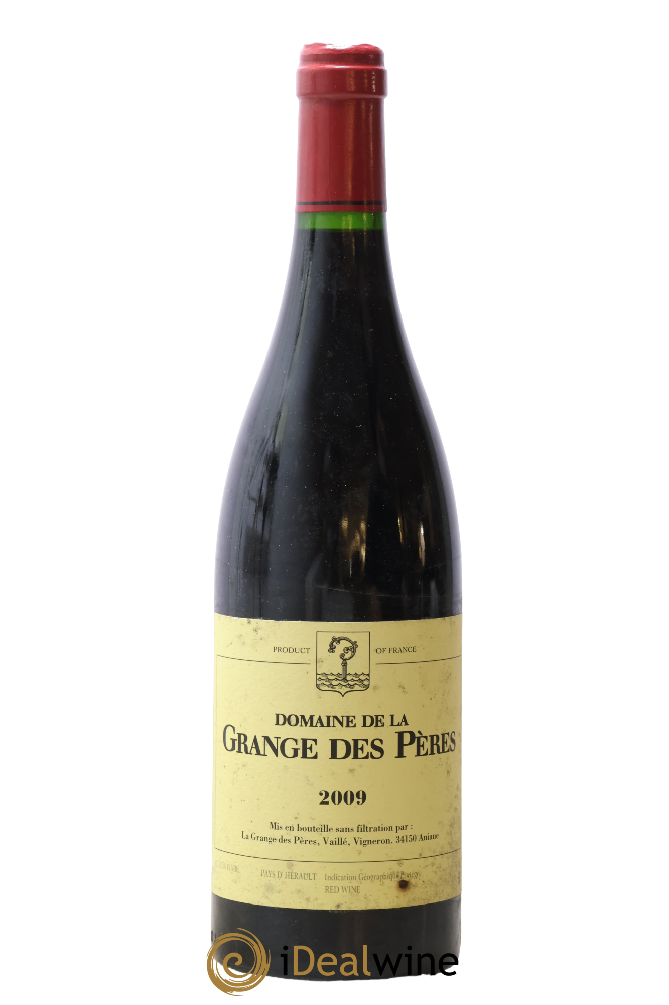 Pays d'Hérault Grange des Pères Laurent Vaillé 2009 - Lot de 1 bouteille - 0