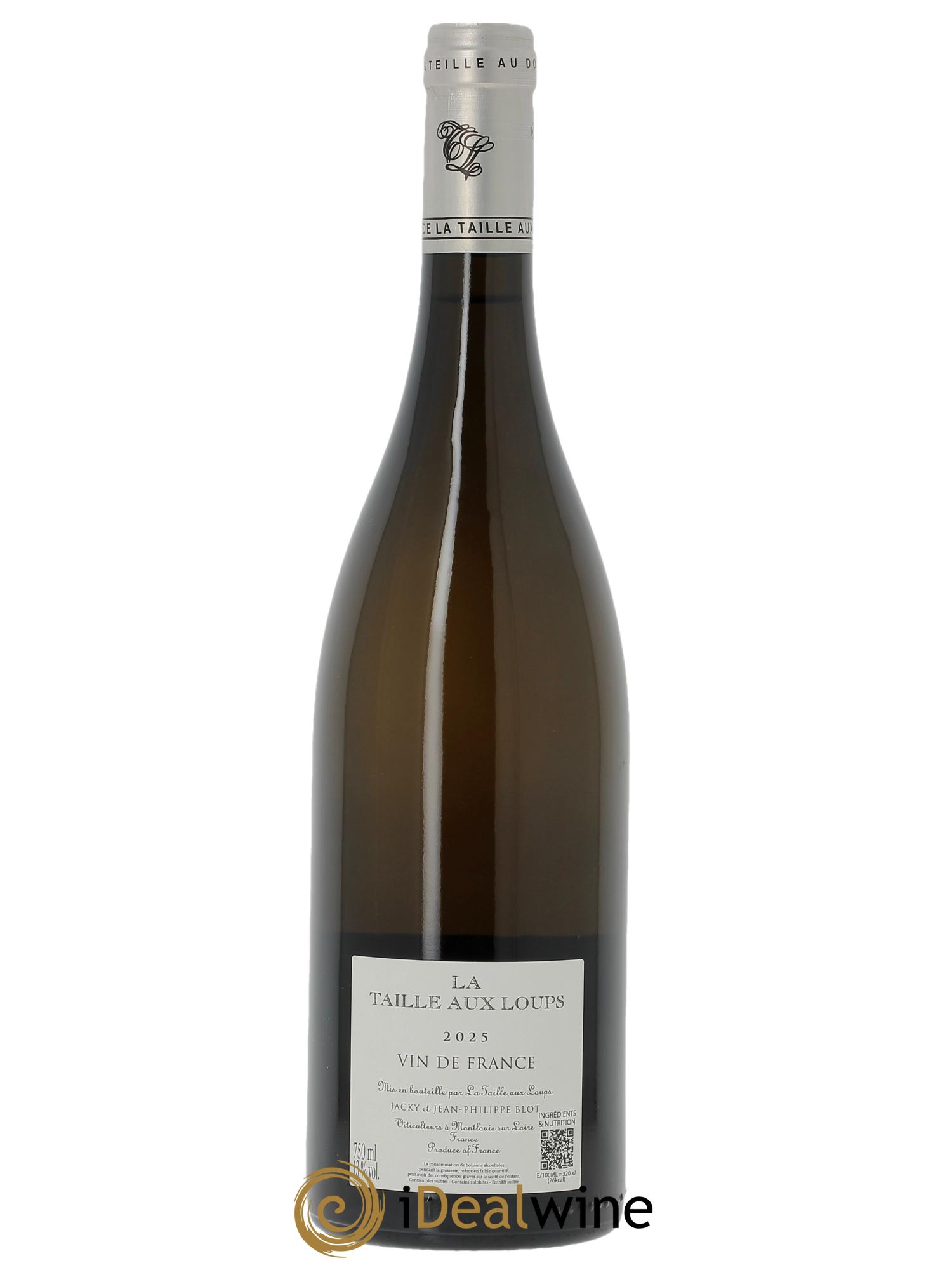 Vin de France Bretonnière La Taille aux Loups - Jacky Blot 2025 - Lot de 1 bouteille - 1