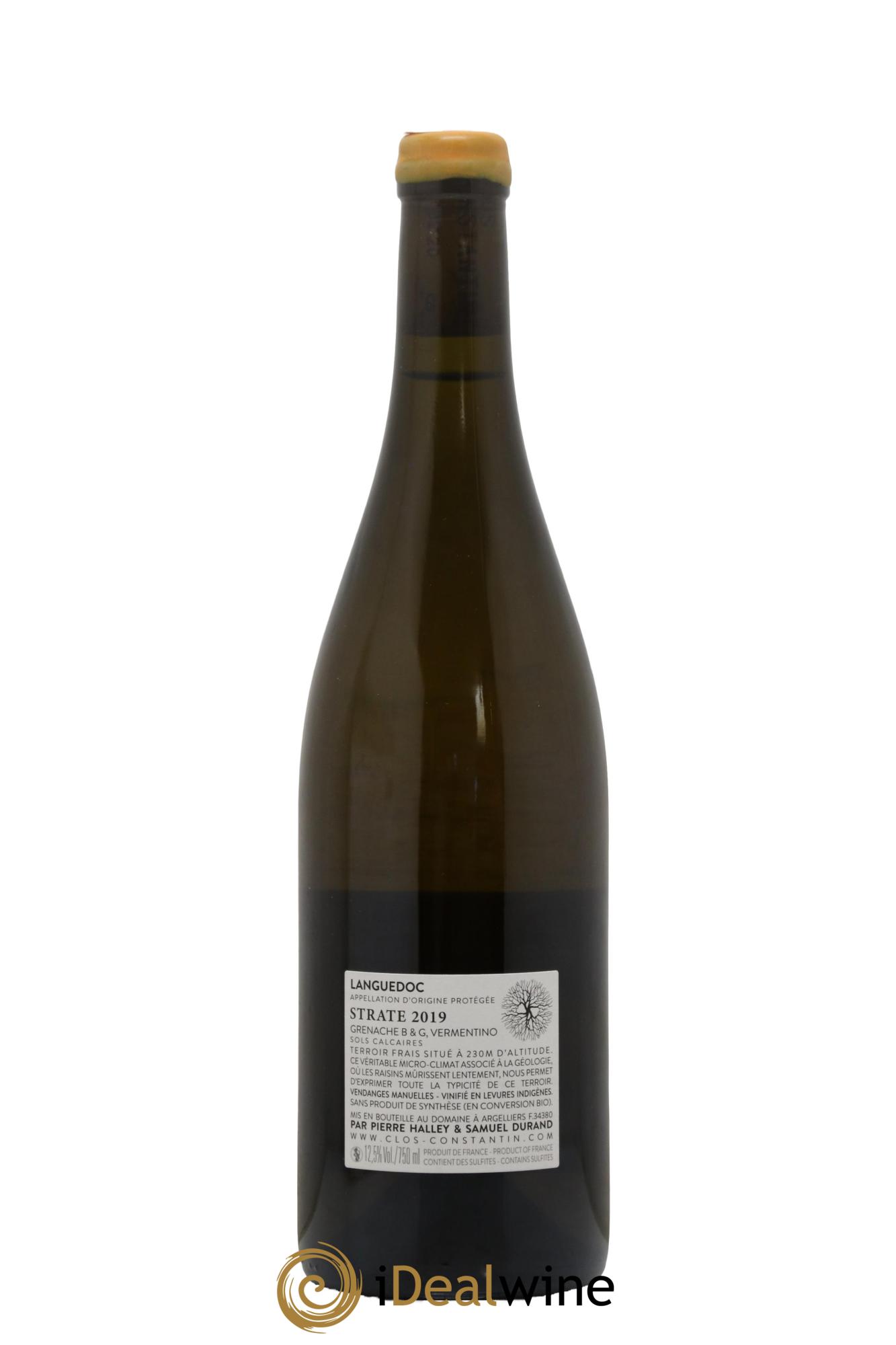 Languedoc Strate Clos Constantin 2020 - Lot de 1 bouteille - 1