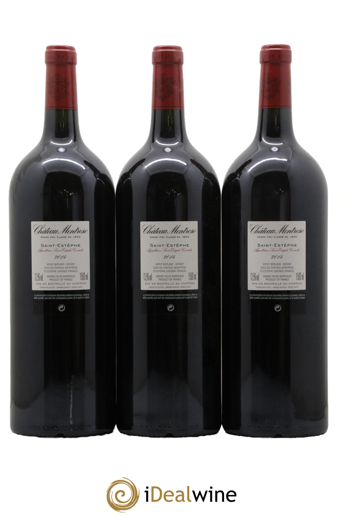 Château Montrose 2ème Grand Cru Classé 2014 - Lotto di 3 magnum - 1