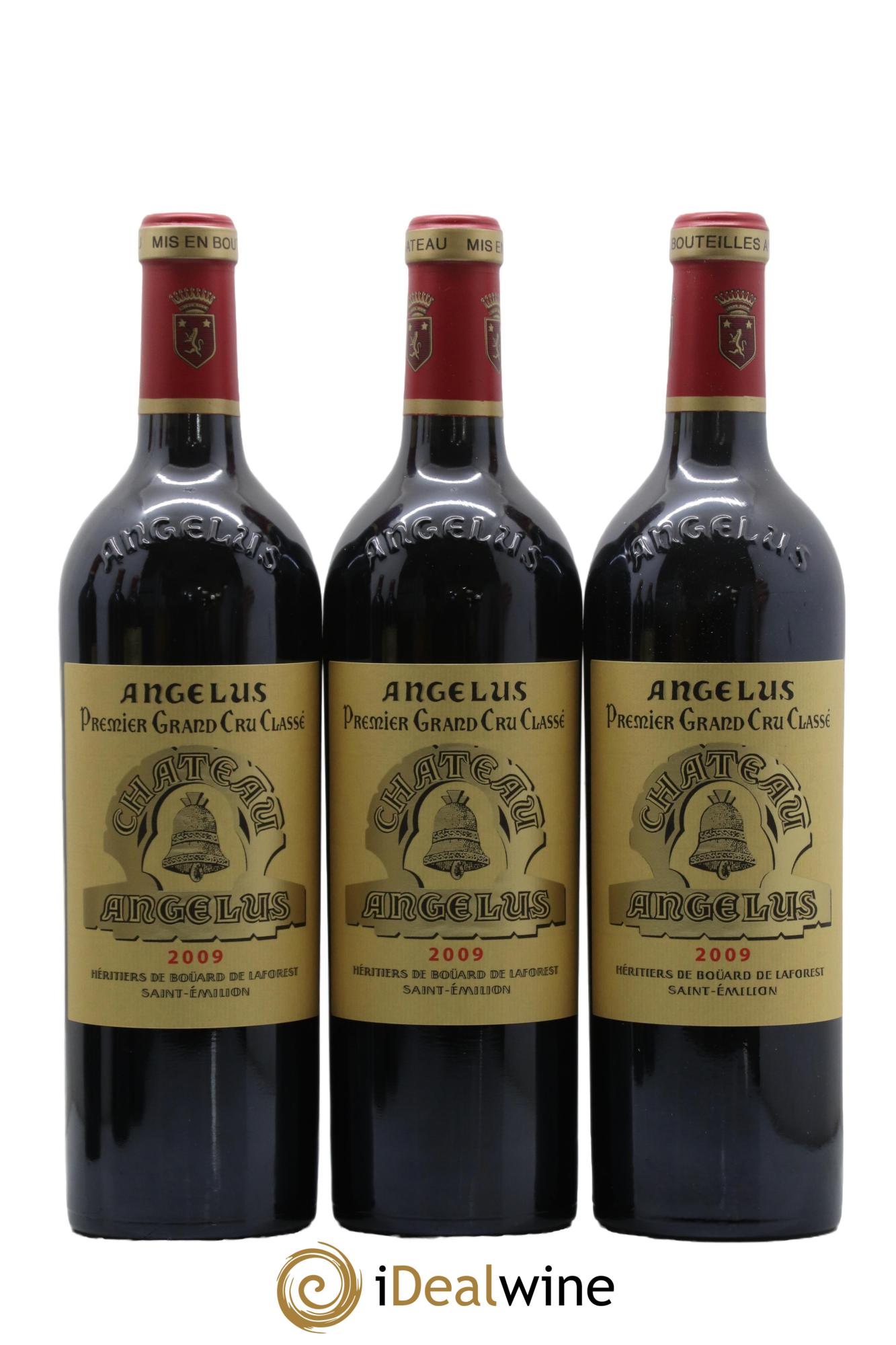 Château Angélus 1er Grand Cru Classé A  2009 - Lot de 6 bouteilles - 1