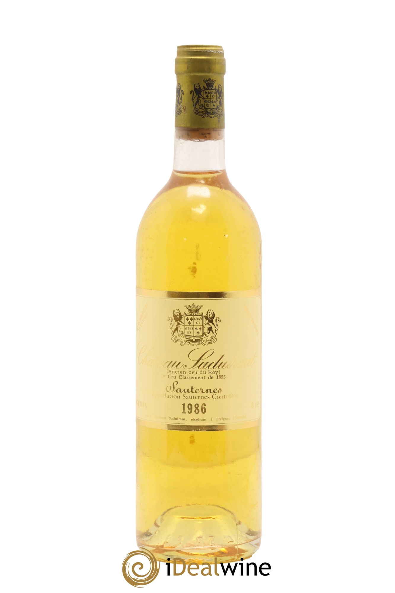 Château Suduiraut 1er Grand Cru Classé 1986 - Lot de 1 bouteille - 0