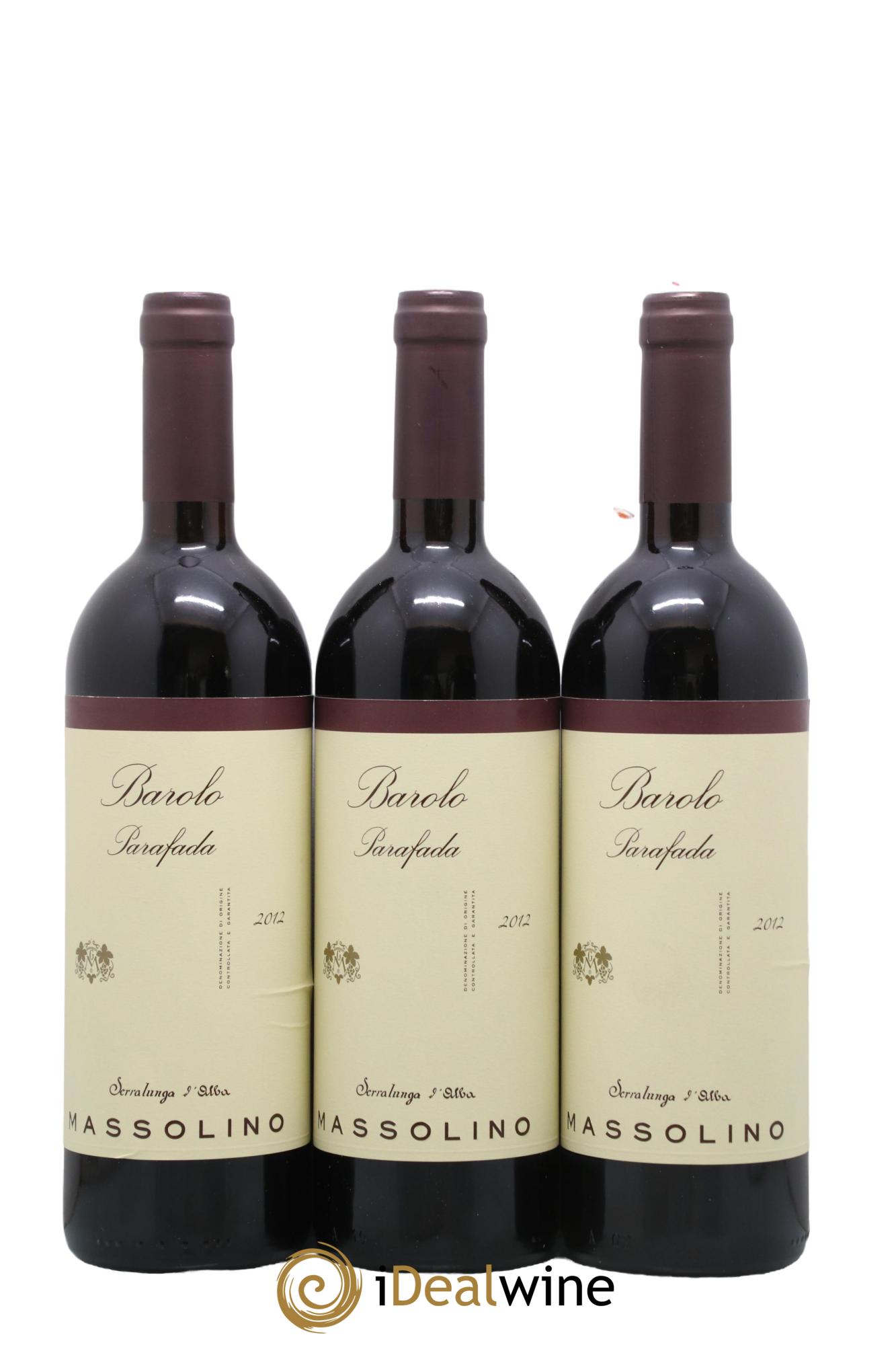 Barolo DOCG Parafada Massolino 2012 - Posten von 3 Flaschen - 0