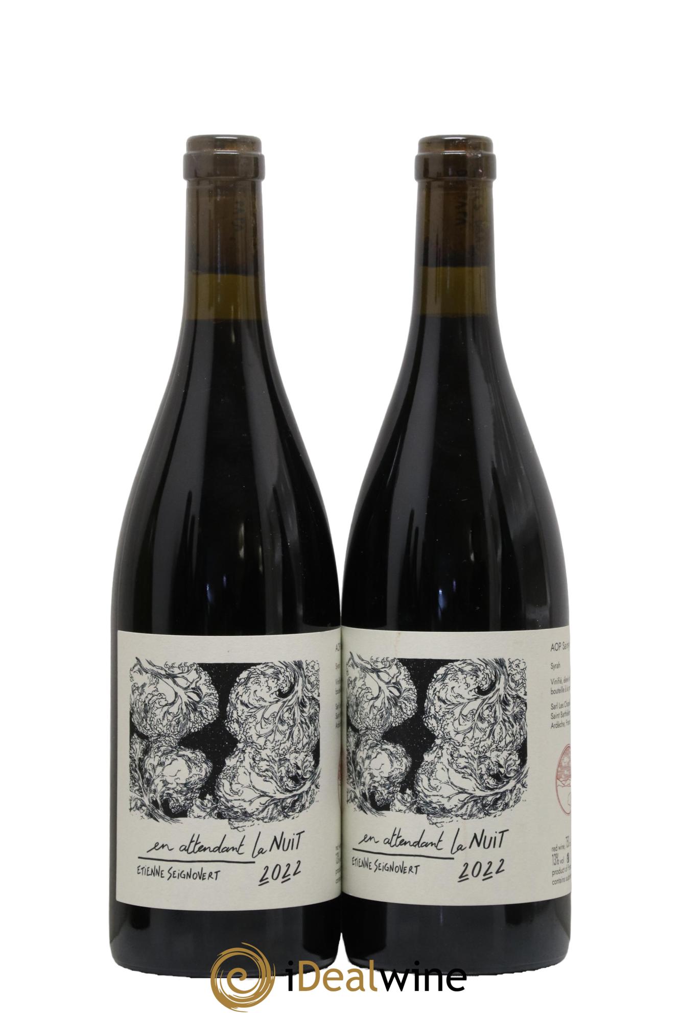 Saint-Joseph En Attendant La Nuit Domaine Seignovert Etienne 2022 - Posten von 2 Flaschen - 0