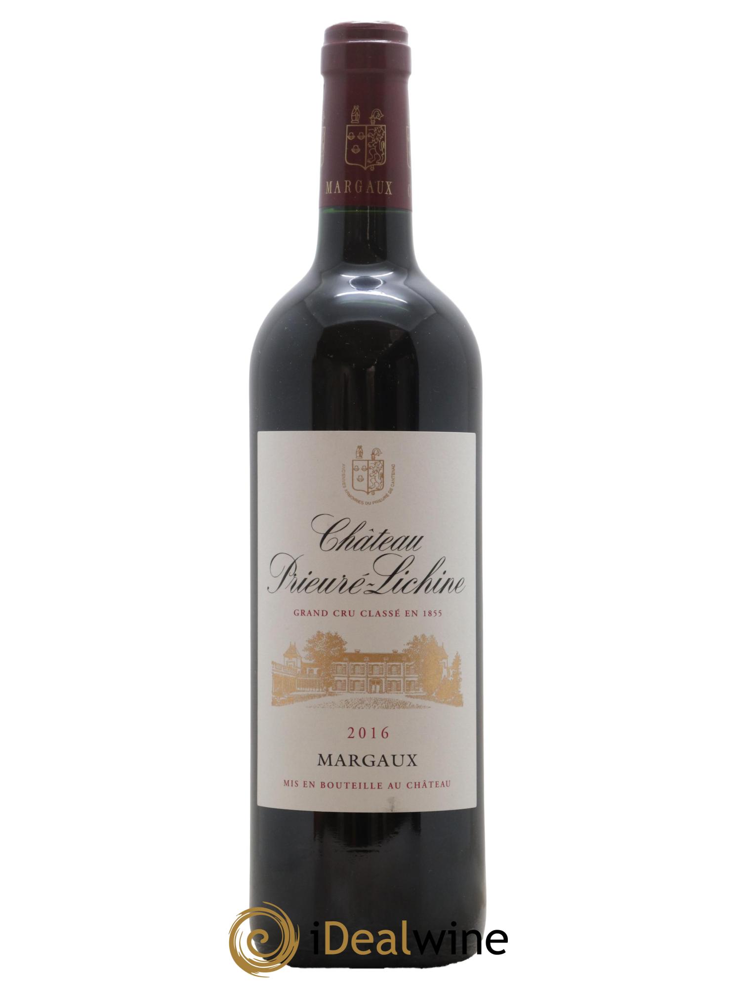 Château Prieuré Lichine 4ème Grand Cru Classé 2016 - Lot de 1 bouteille - 0