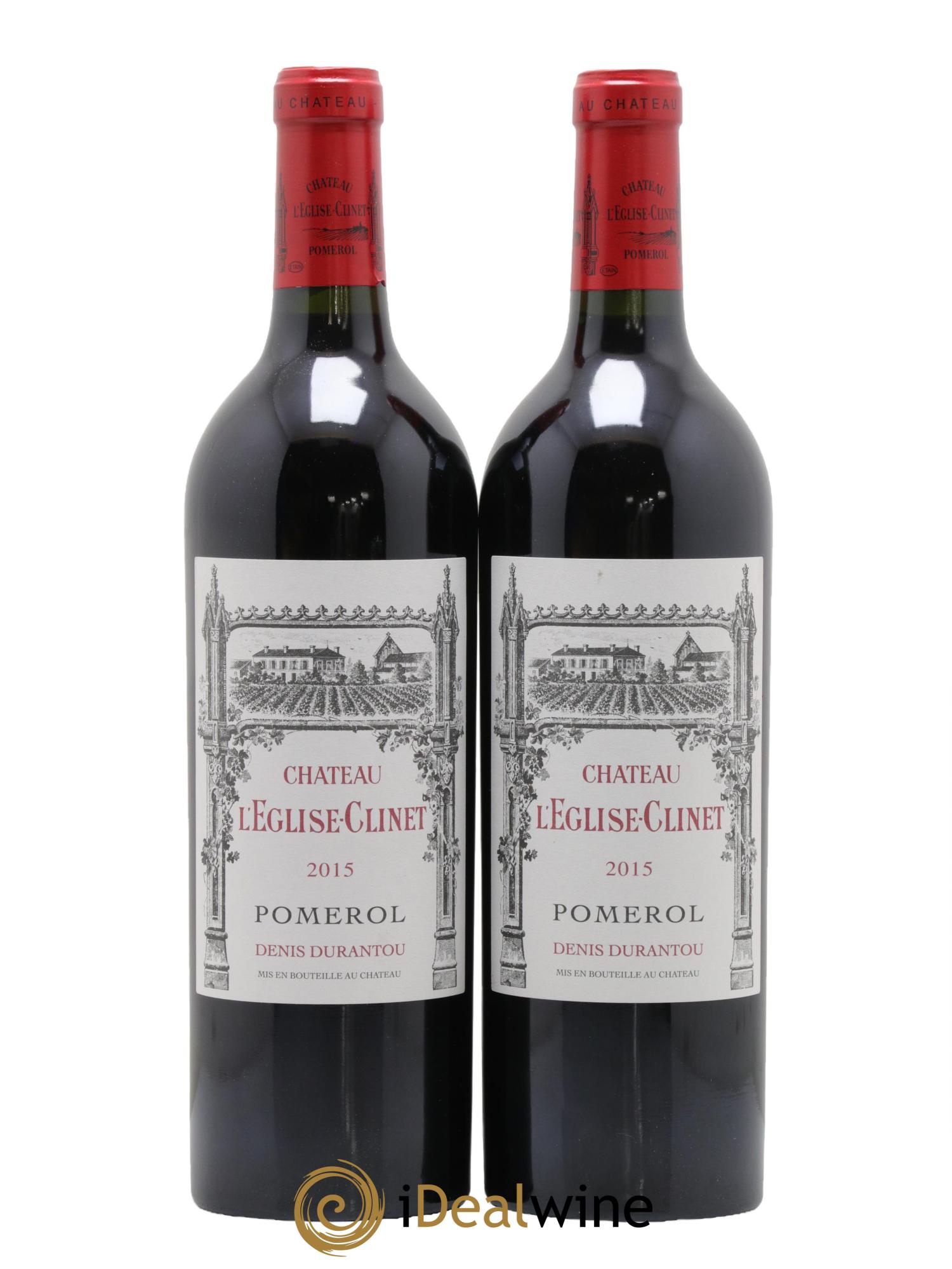 Château l' Église Clinet 2015 - Lot de 2 bouteilles - 0