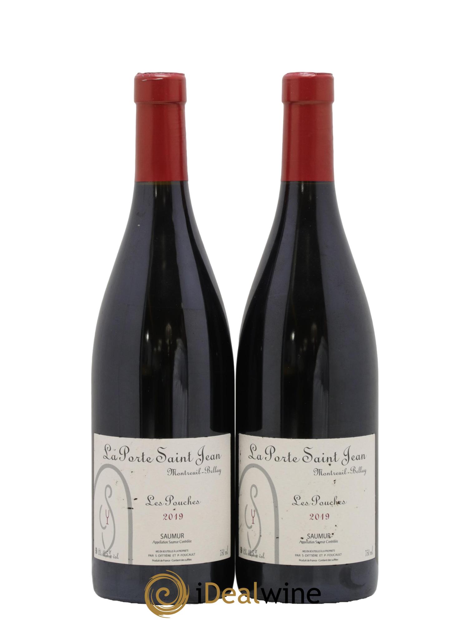 Saumur Les Pouches La Porte Saint Jean 2019 - Lot of 2 bottles - 0