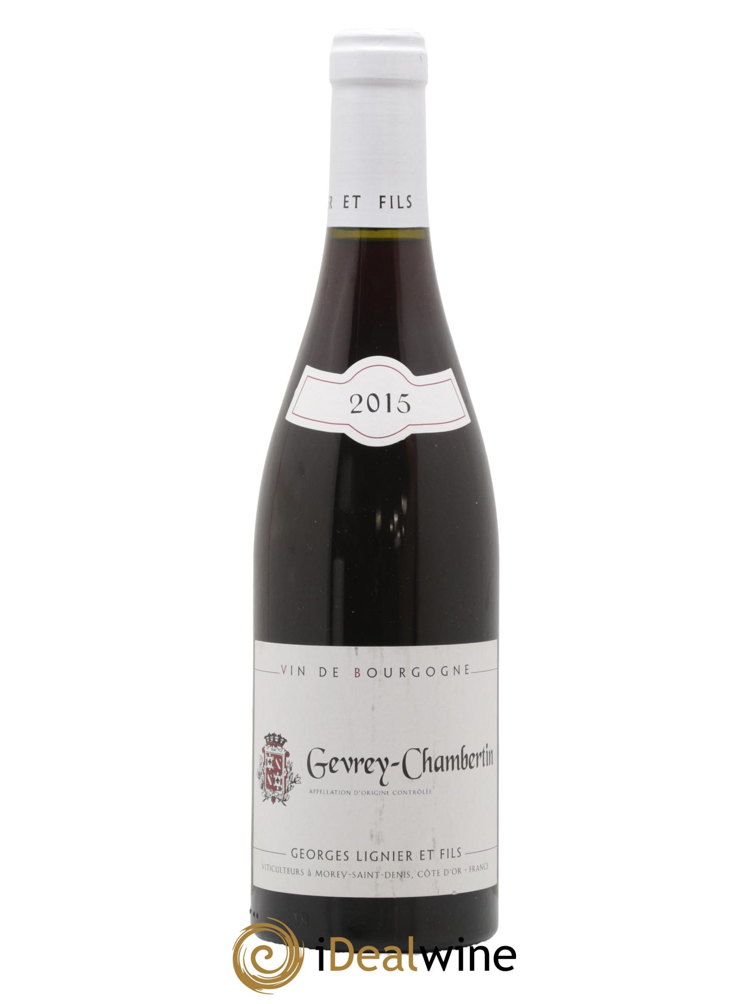 Gevrey-Chambertin Georges Lignier 2015 - Posten von 1 Flasche - 0