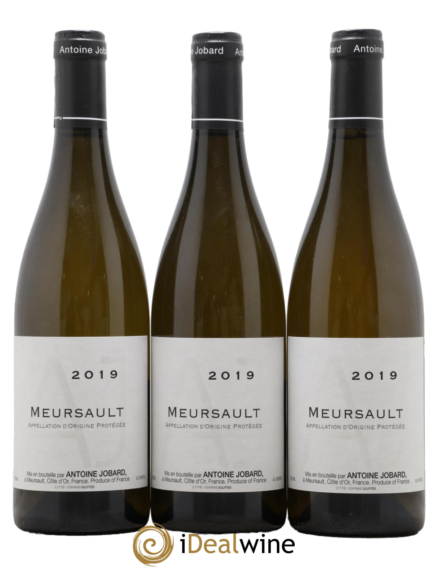 Meursault François et Antoine Jobard (Domaine) 2019 - Lot de 3 bouteilles - 0