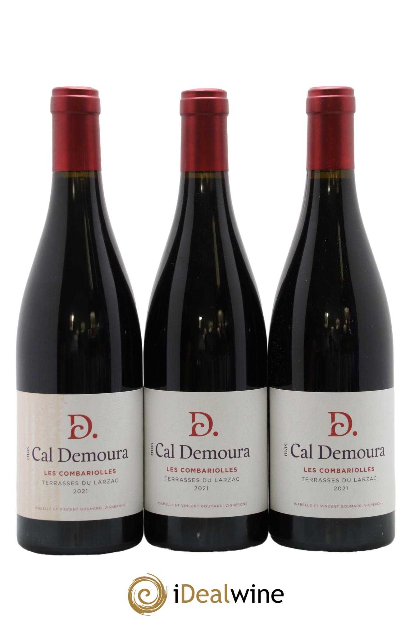 Terrasses du Larzac Les Combariolles Mas Cal Demoura 2021 - Lot de 3 bouteilles - 0