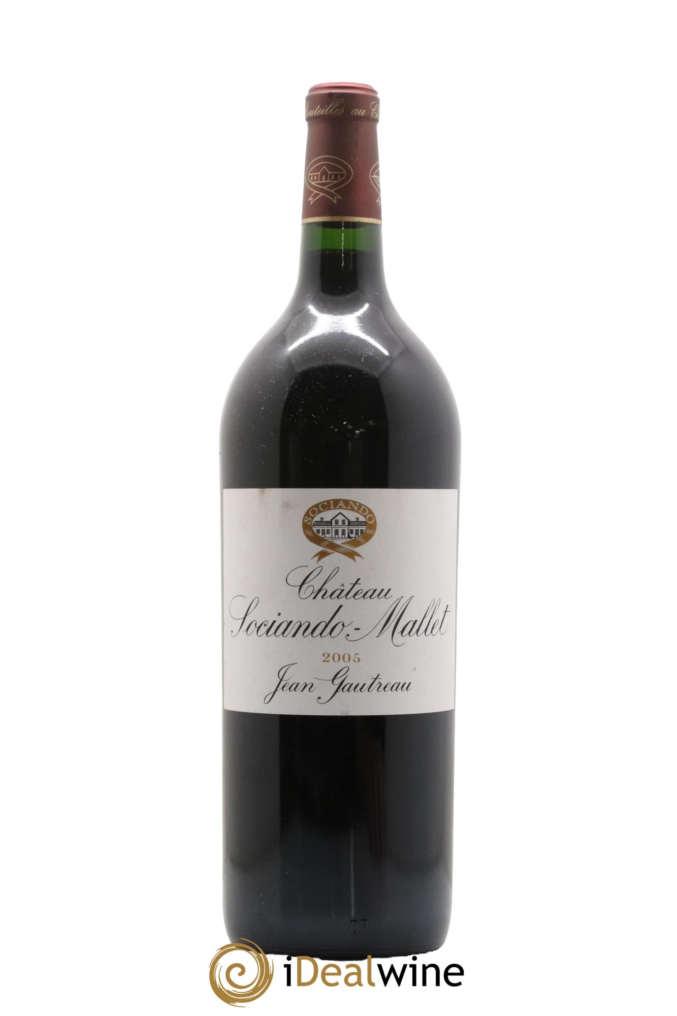 Château Sociando Mallet 2005 - Lot de 1 magnum - 0