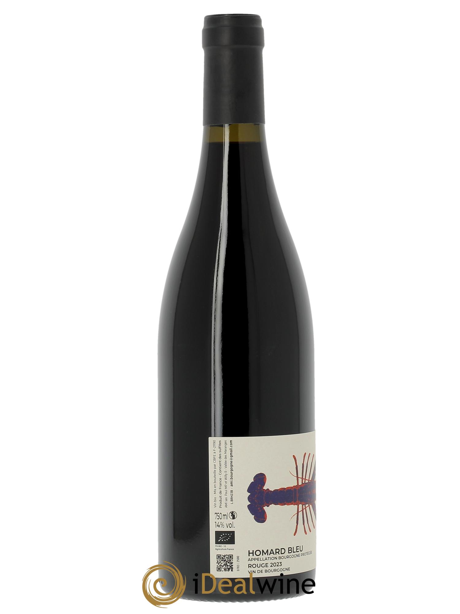 Bourgogne Homard bleu AMI (Willy Roulendes et Paul Perarnau)  2023 - Lotto di 1 bottiglia - 1