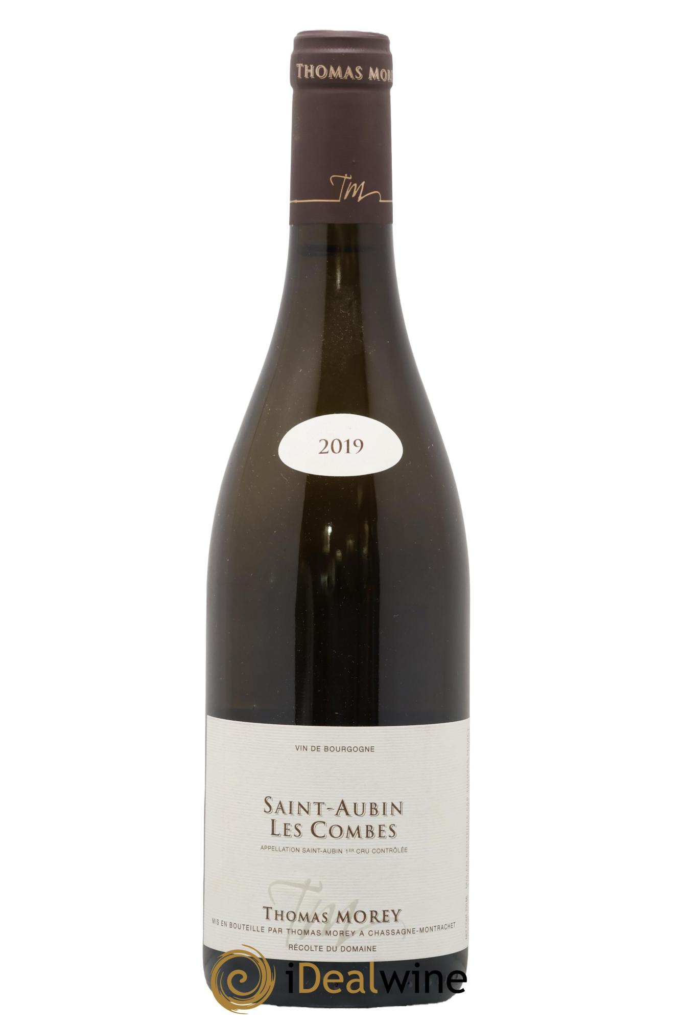Saint-Aubin 1er Cru Les Combes Morey-Blanc 2019 - Lot de 1 bouteille - 0