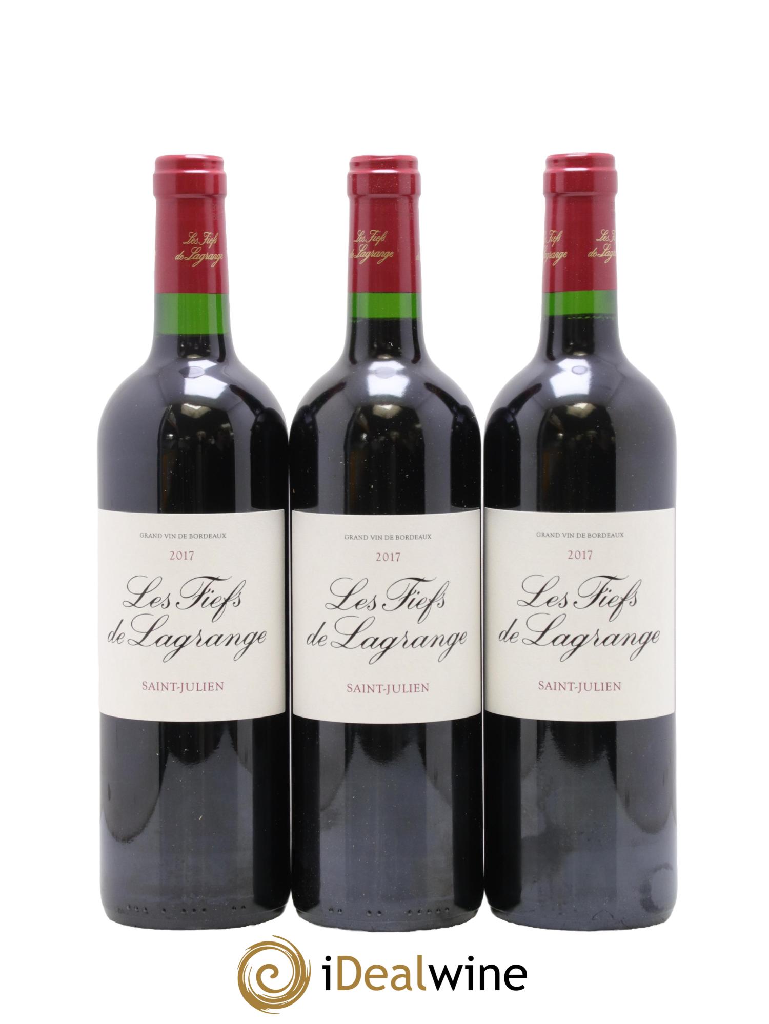 Les Fiefs de Lagrange Second Vin 2017 - Lotto di 3 bottiglie - 0