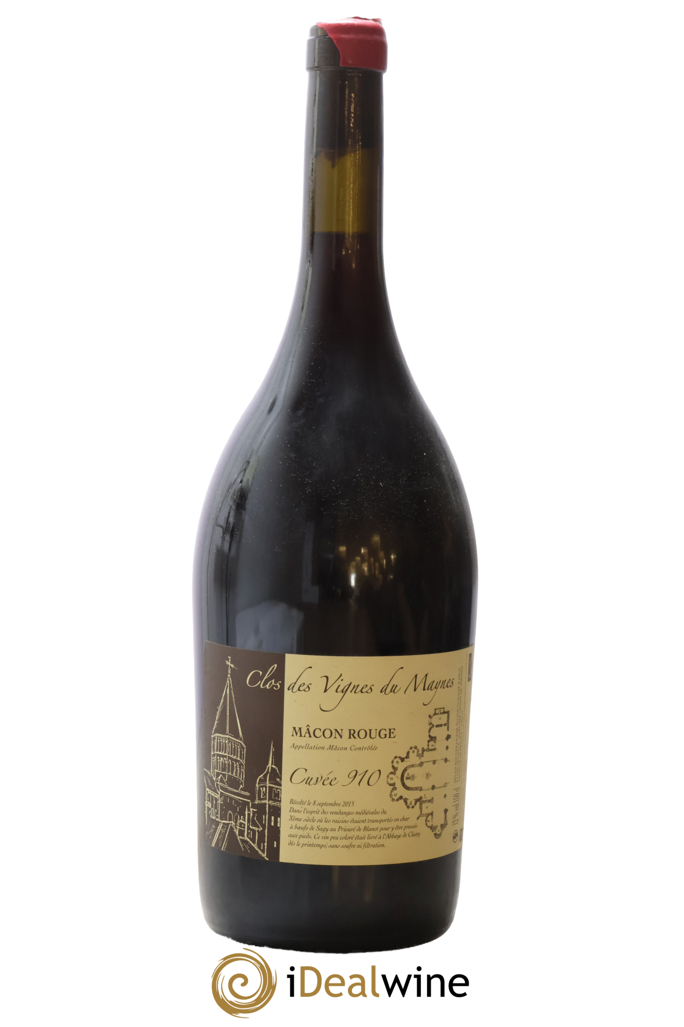 Mâcon Cuvée 910 Les Vignes du Maynes 2015 - Lotto di 1 magnum - 0