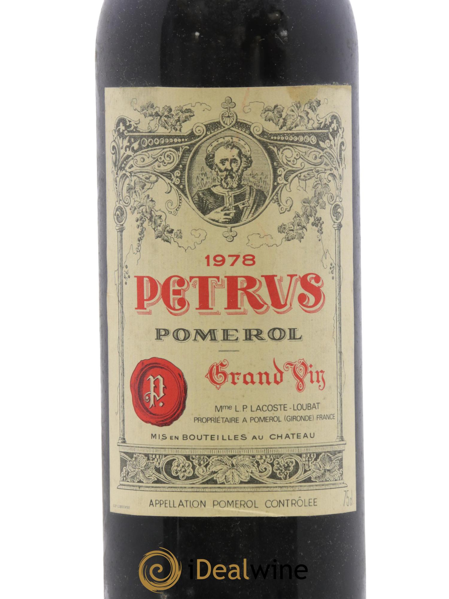Petrus 1978 - Lotto di 1 bottiglia - 1