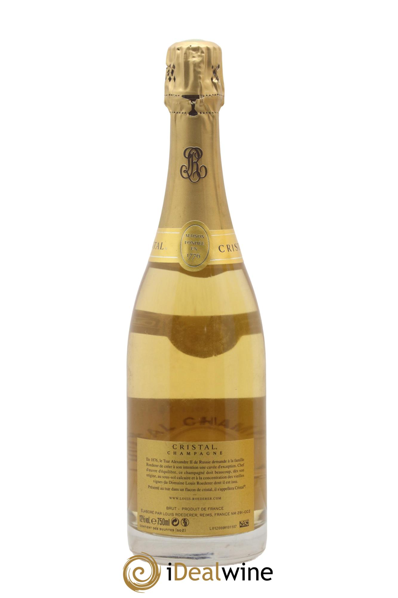Cristal Louis Roederer 2009 - Lot de 1 bouteille - 2