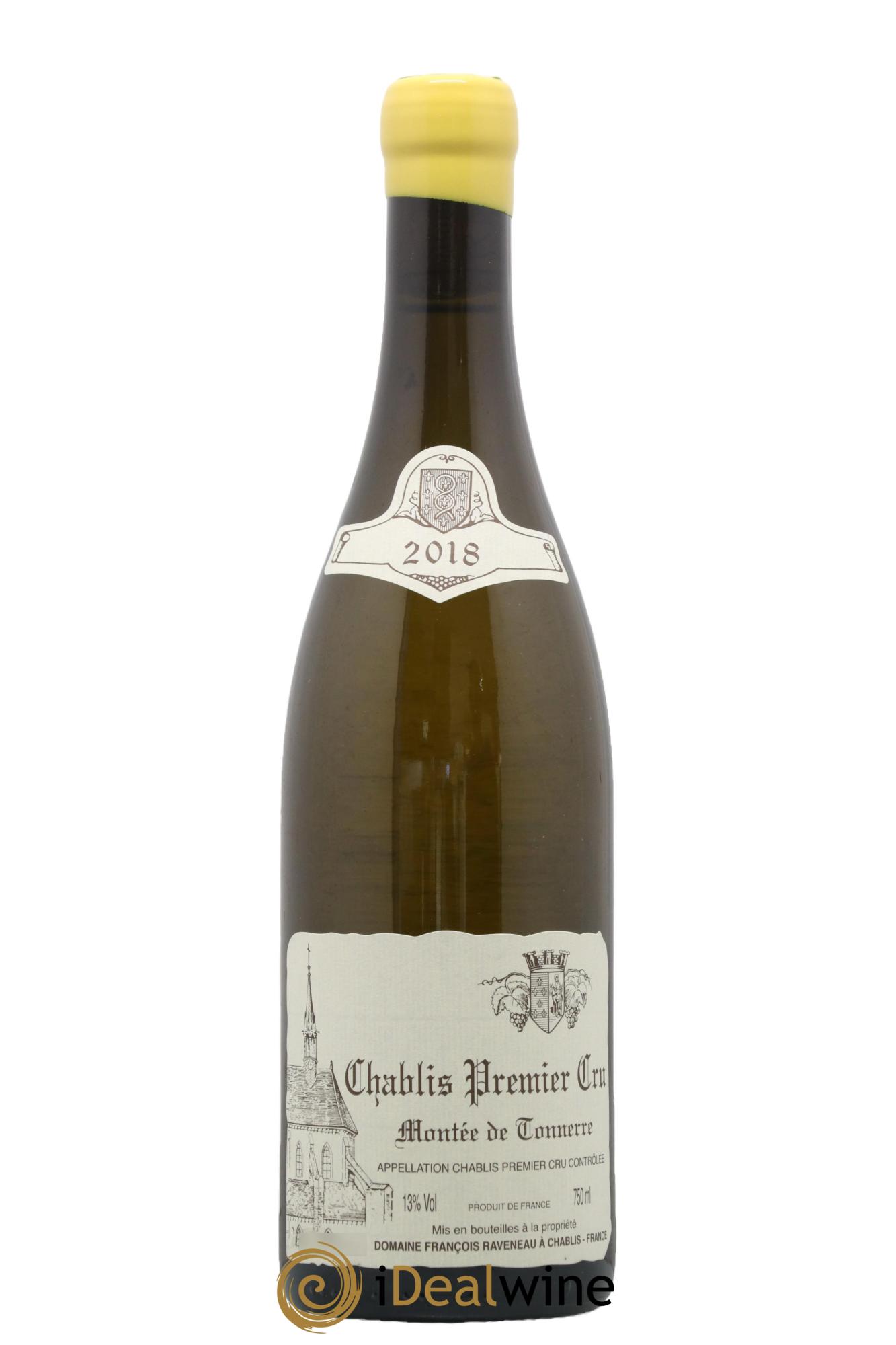 Chablis 1er Cru Montée de Tonnerre Raveneau (Domaine) 2018 - Lot de 1 bouteille - 0