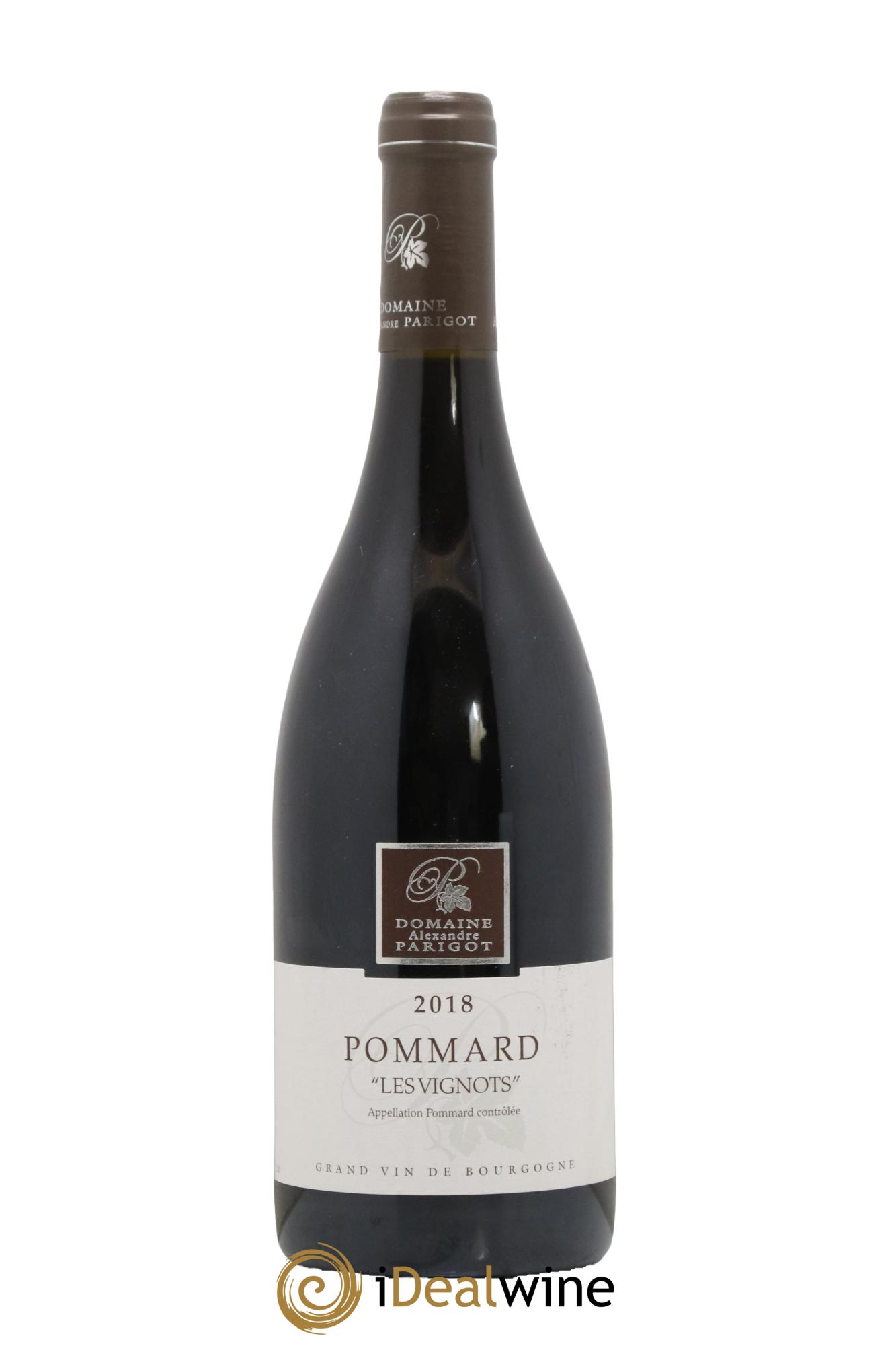 Pommard Les Vignots Domaine Alexandre Parigot 2018 - Lot de 1 bouteille - 0