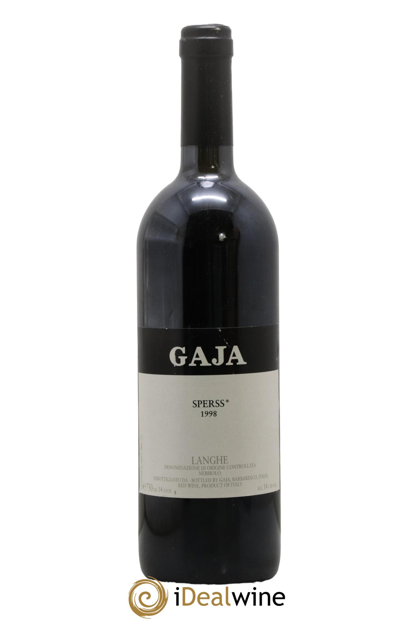 Langhe Sperss Angelo Gaja 1998 - Lotto di 1 bottiglia - 0