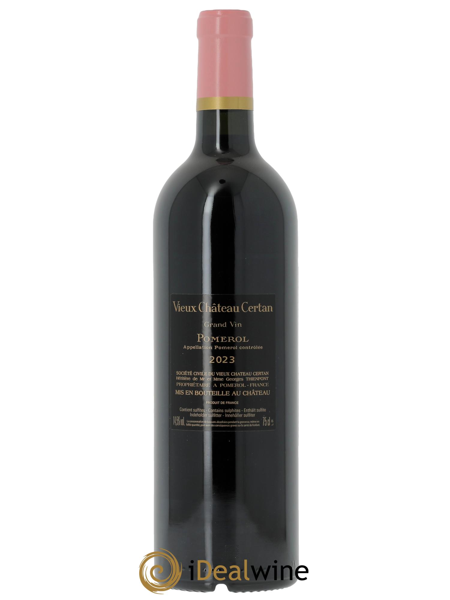 Vieux Château Certan (CBO à partir de 6 bts) 2023 - Lot de 1 bouteille - 1