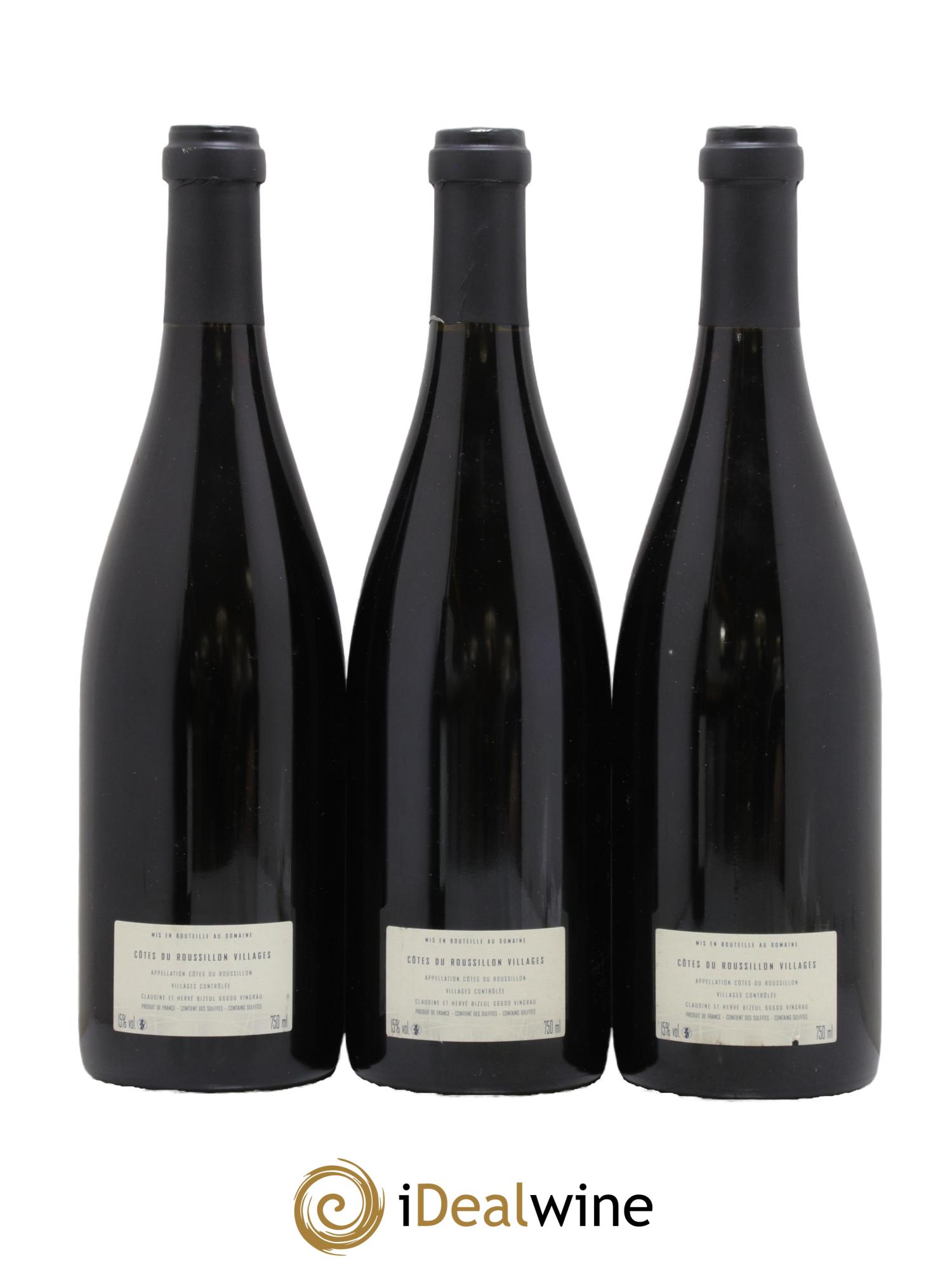 Côtes du Roussillon Villages Clos des Fées La Petite Sibérie Hervé Bizeul 2006 - Lot of 3 bottles - 1