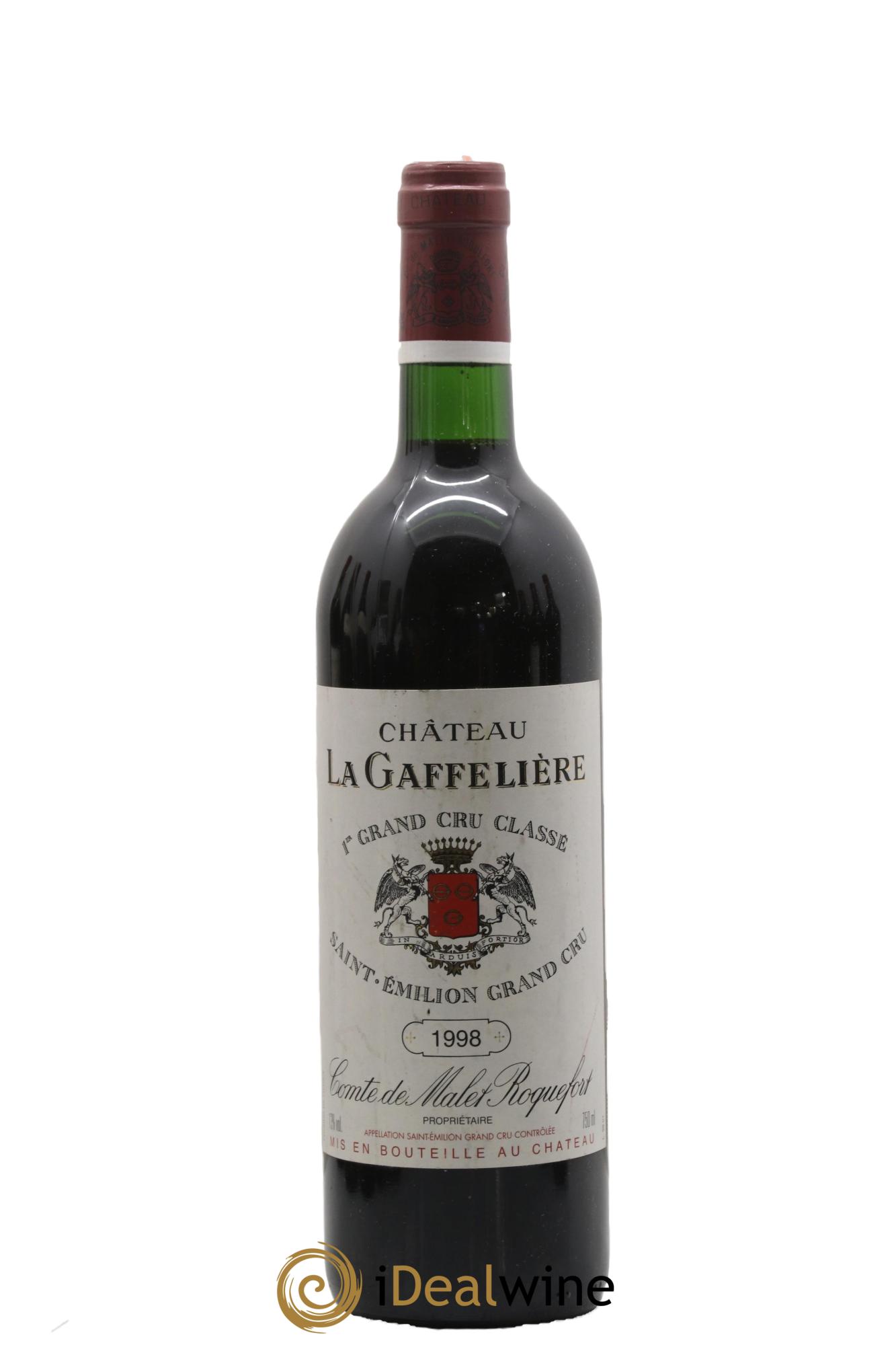 Château la Gaffelière 1er Grand Cru Classé B 1998 - Lotto di 1 bottiglia - 0