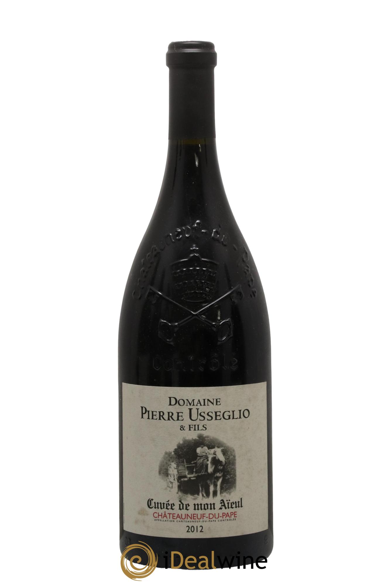 Châteauneuf-du-Pape Cuvée de mon Aïeul Pierre Usseglio & Fils 2012 - Lot de 1 magnum - 0