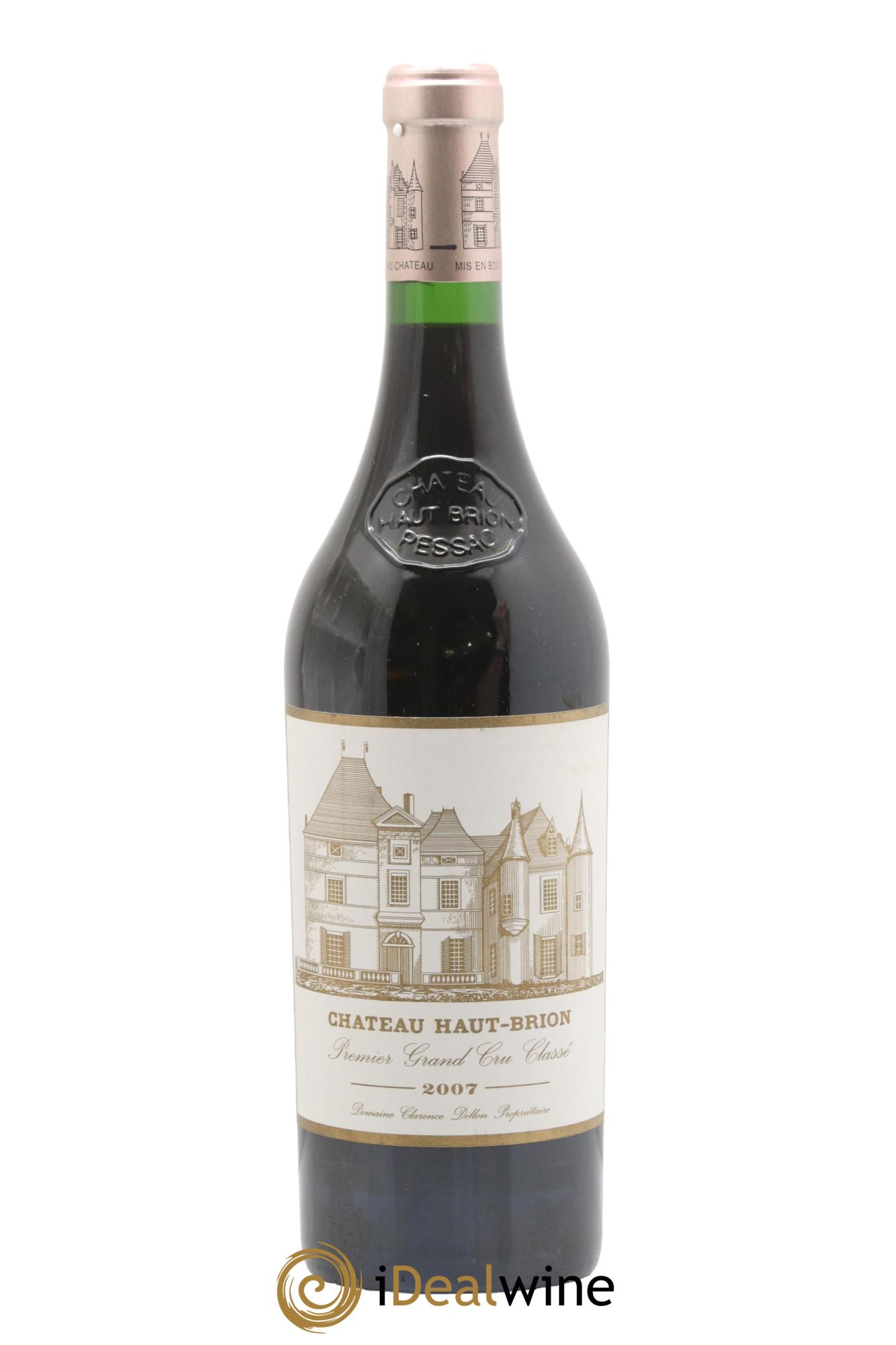 Château Haut Brion 1er Grand Cru Classé 2007 - Lot de 1 bouteille - 0
