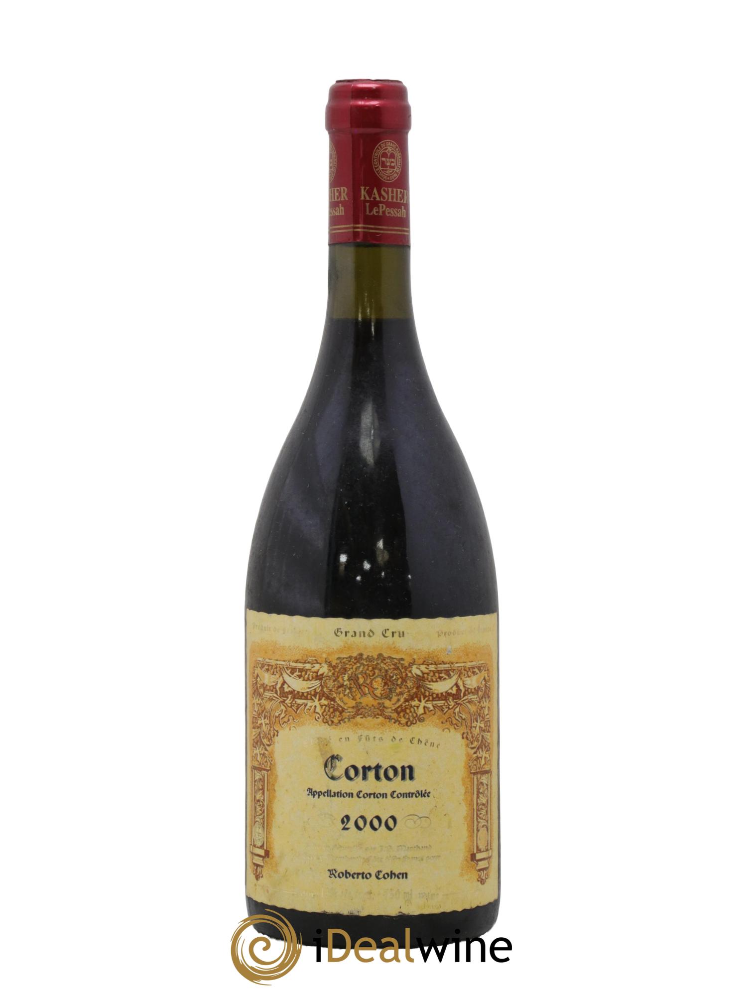 Corton Grand Cru Roberto Cohen 2000 - Lot de 1 bouteille - 0