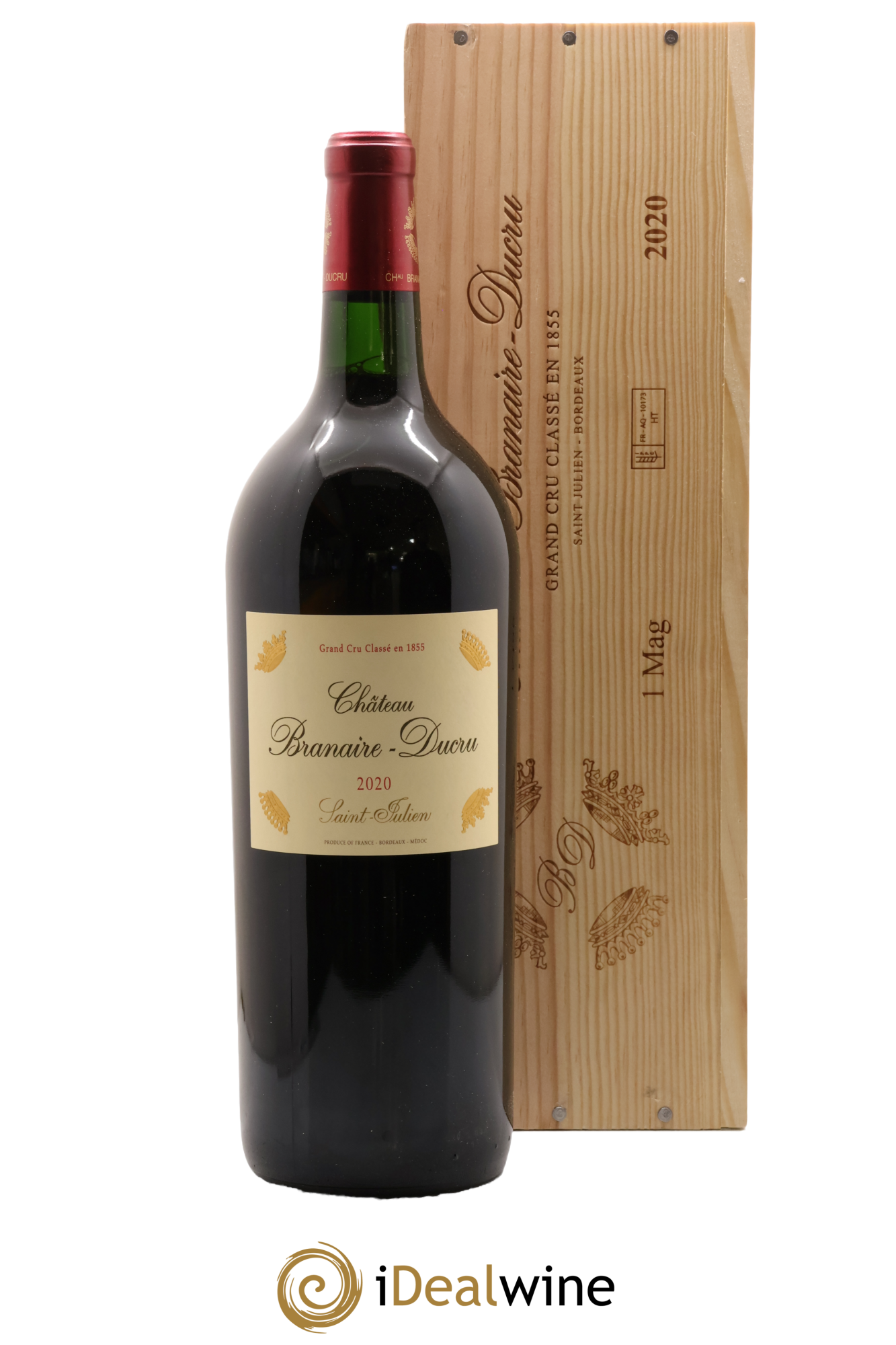 Château Branaire Ducru 4ème Grand Cru Classé 2020 - Lotto di 1 magnum - 0