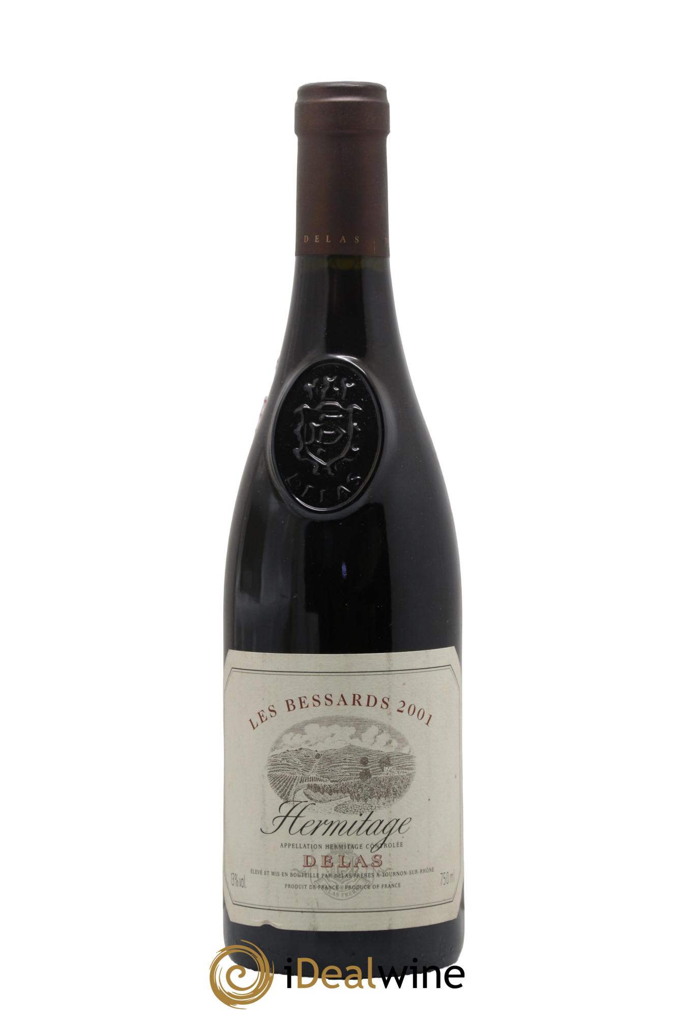 Hermitage Les Bessards Delas Frères 2001 - Lot de 1 bouteille - 0