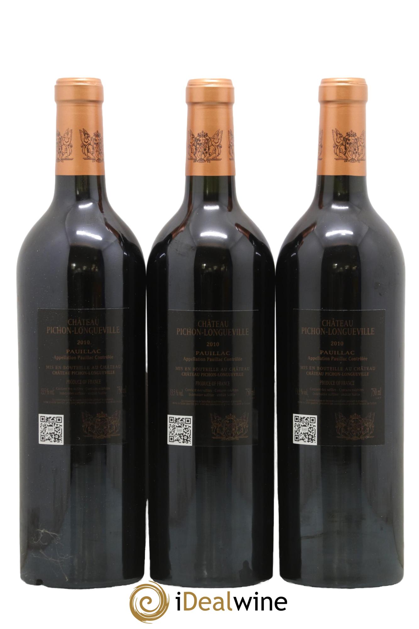 Pichon Longueville Baron 2ème Grand Cru Classé 2010 - Lot de 6 bouteilles - 4