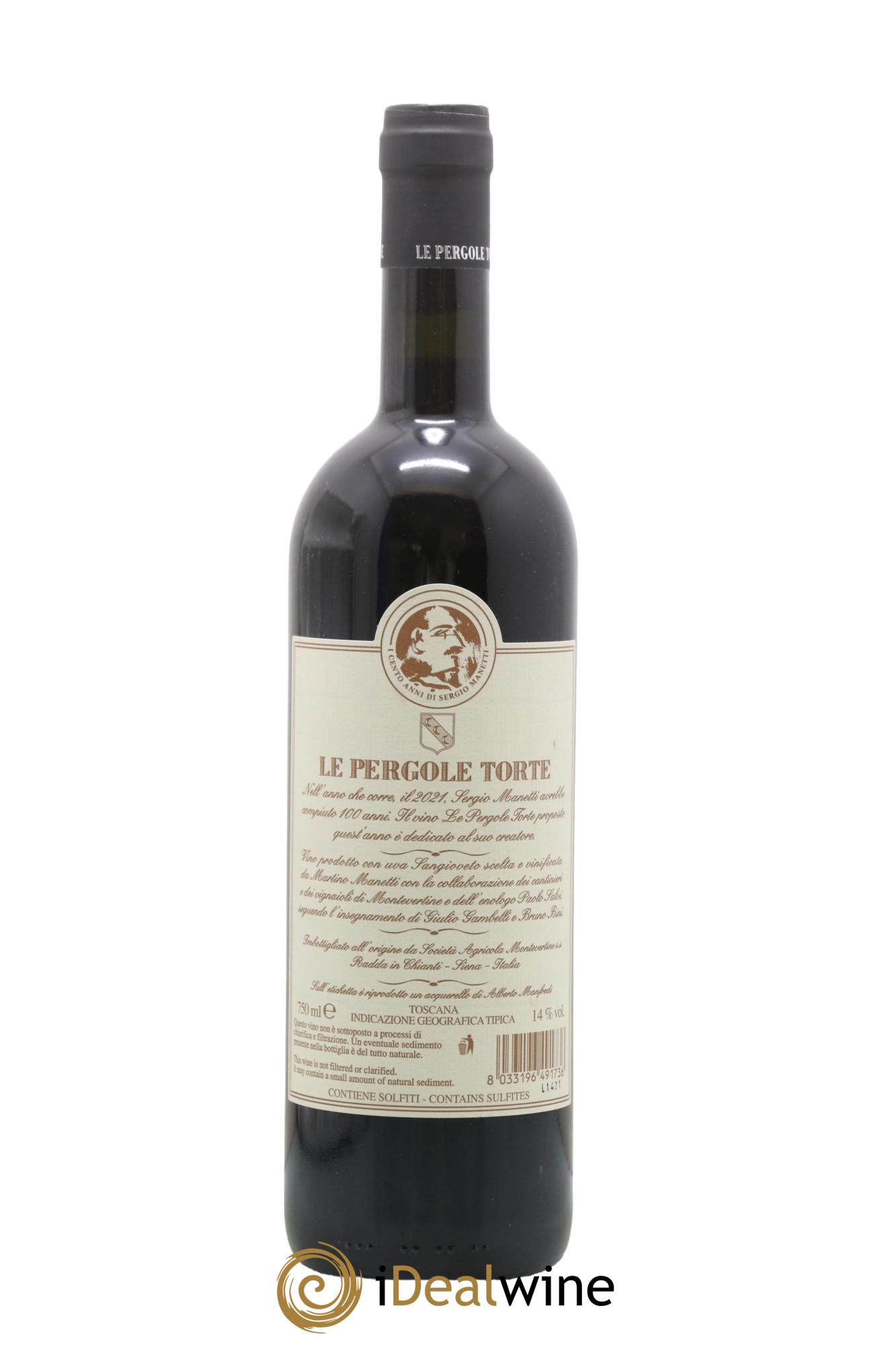 Toscana IGT Montevertine Le Pergole Torte Famille Manetti 2018 - Lot of 1 bottle - 1