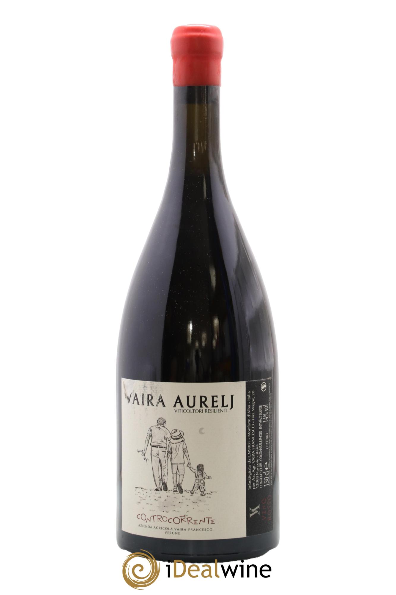 Italie Vino Rosso Controcorrente Vaira Aurelj 2022 - Lot de 1 magnum - 0