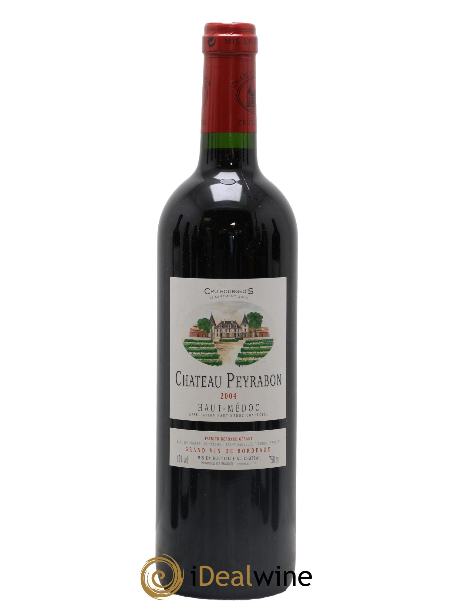 Château Peyrabon Cru Bourgeois 2004 - Lot of 1 bottle - 0